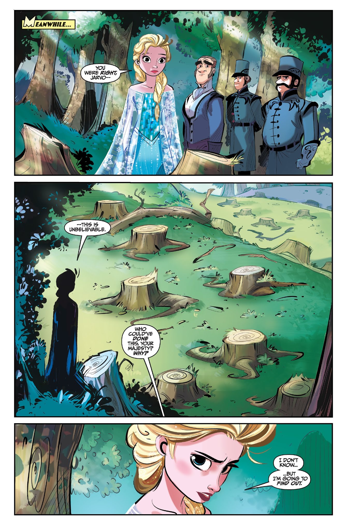 Read online Disney Frozen: Breaking Boundaries comic -  Issue #1 - 19