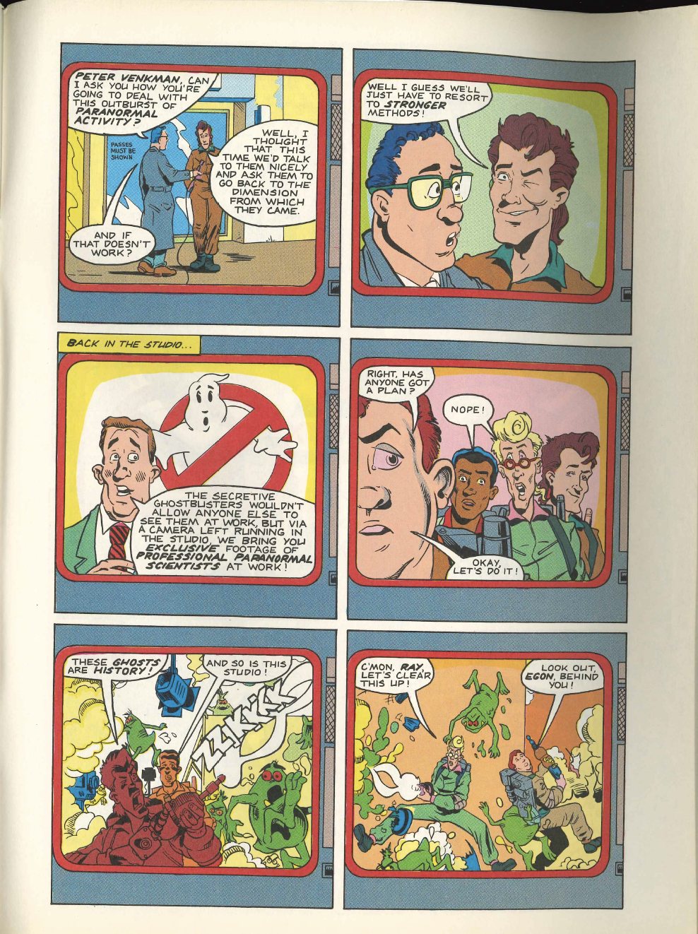 Read online The Real Ghostbusters comic -  Issue #189 - 33