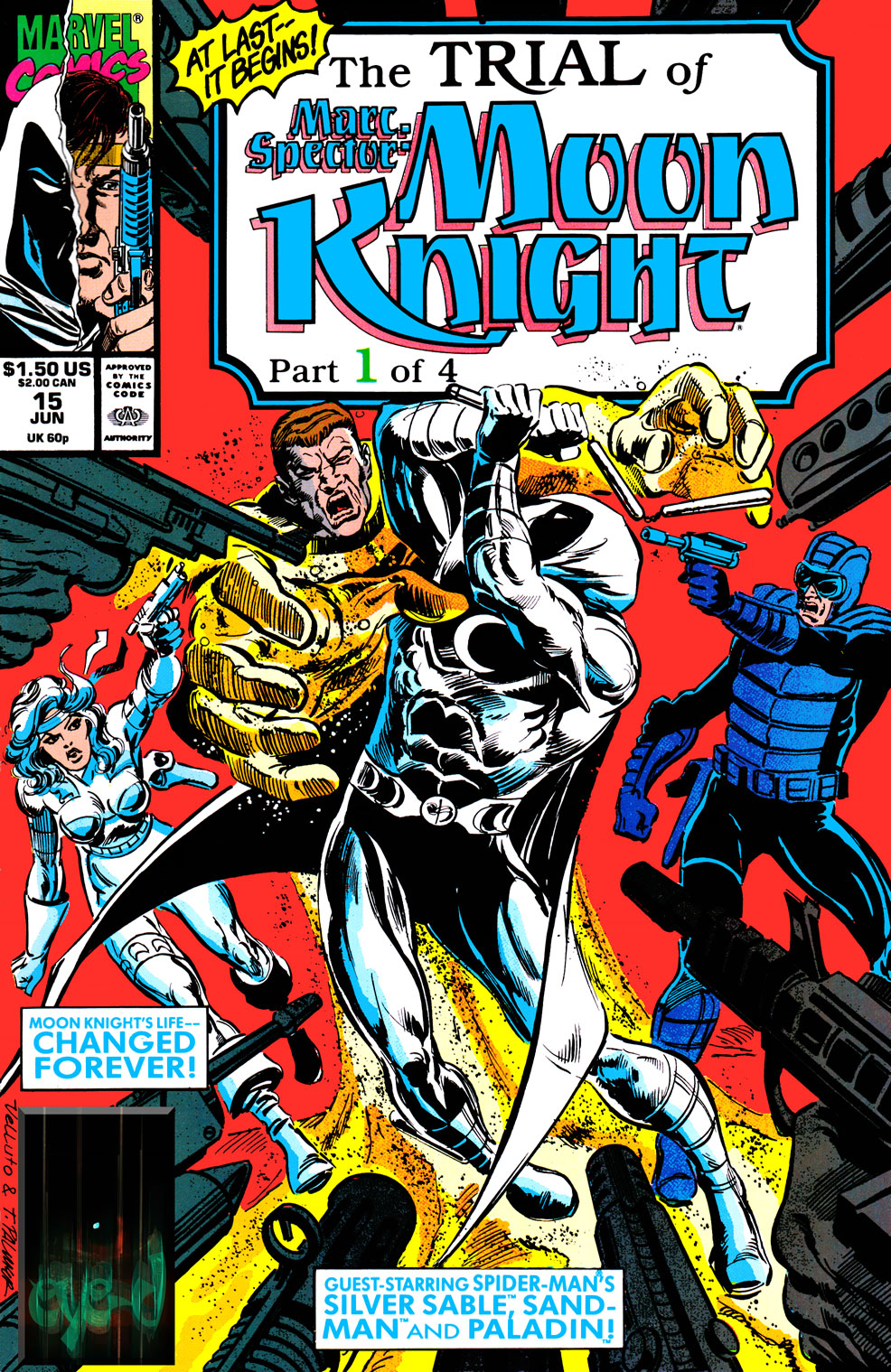 Read online Marc Spector: Moon Knight comic -  Issue #15 - 1