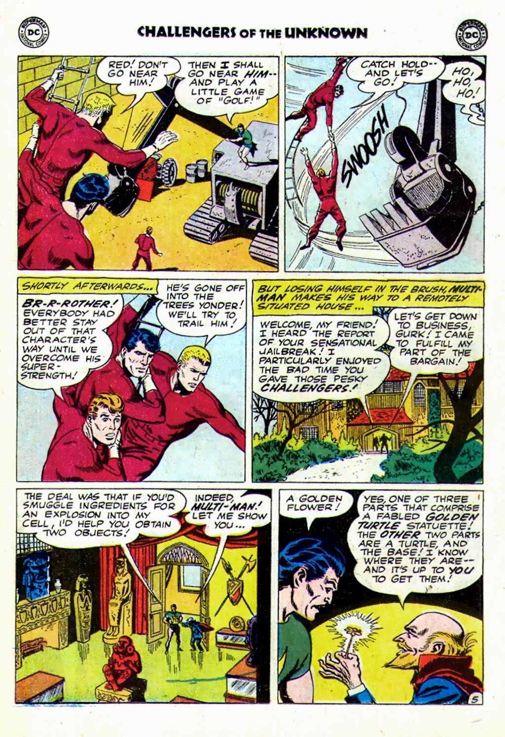Challengers of the Unknown (1958) Issue #15 #15 - English 7