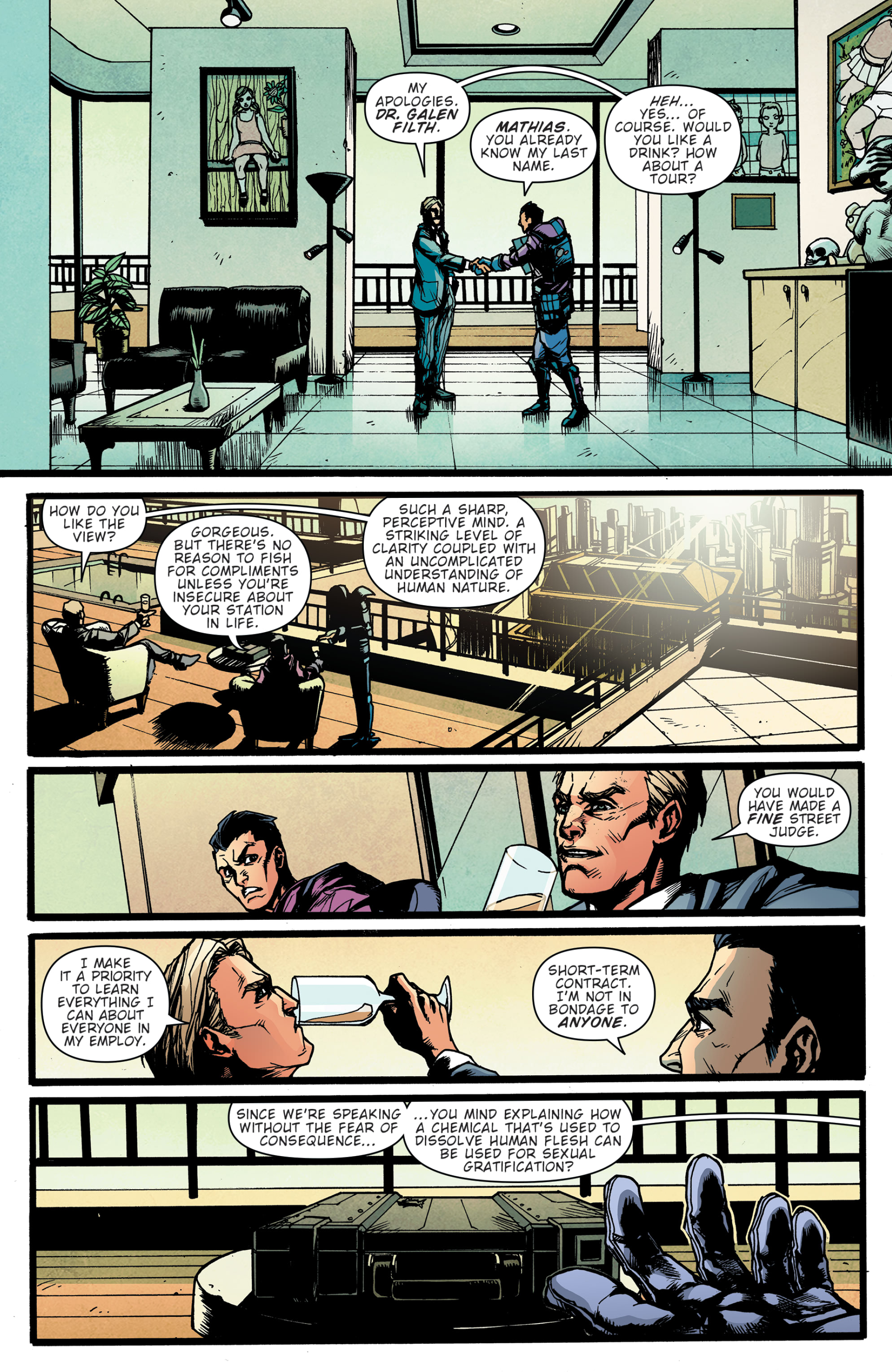 Read online Judge Dredd: False Witness comic -  Issue #1 - 17