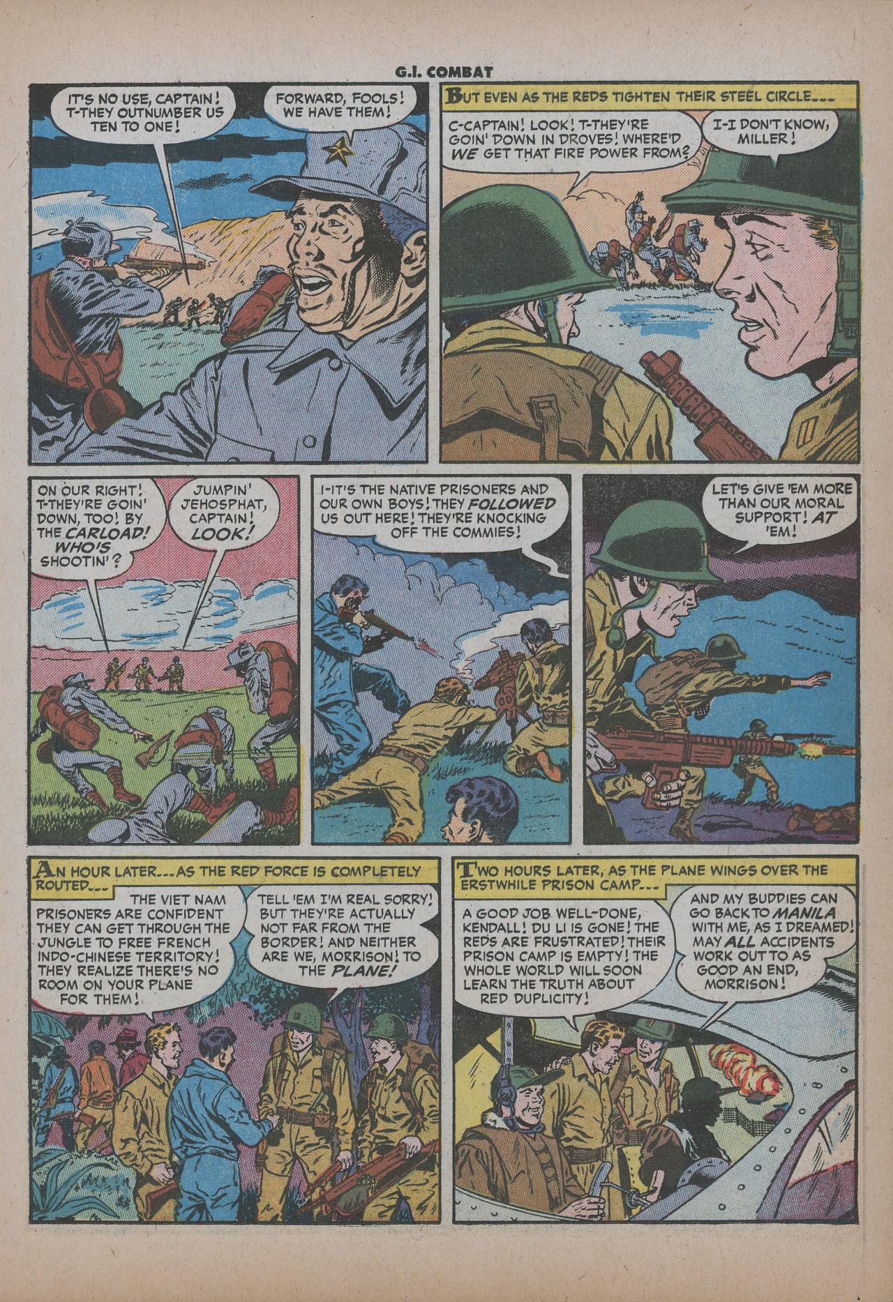 Read online G.I. Combat (1952) comic -  Issue #36 - 11