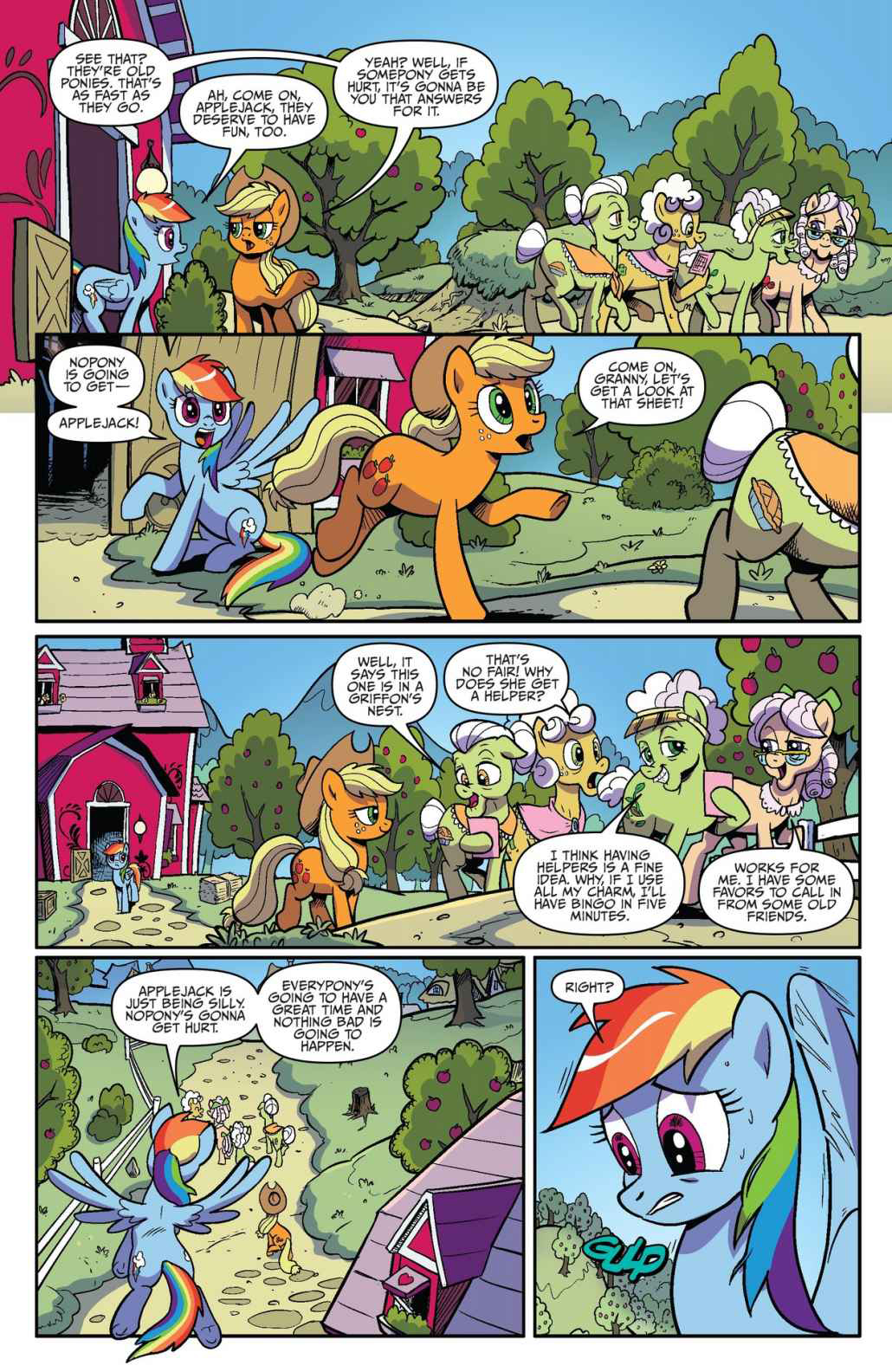 Read online My Little Pony: Friendship is Magic comic -  Issue #70 - 10