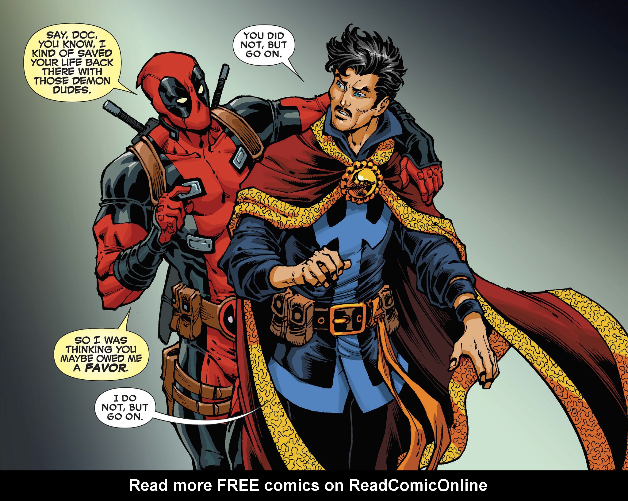 Read online Deadpool: Too Soon? Infinite Comic comic -  Issue #5 - 56