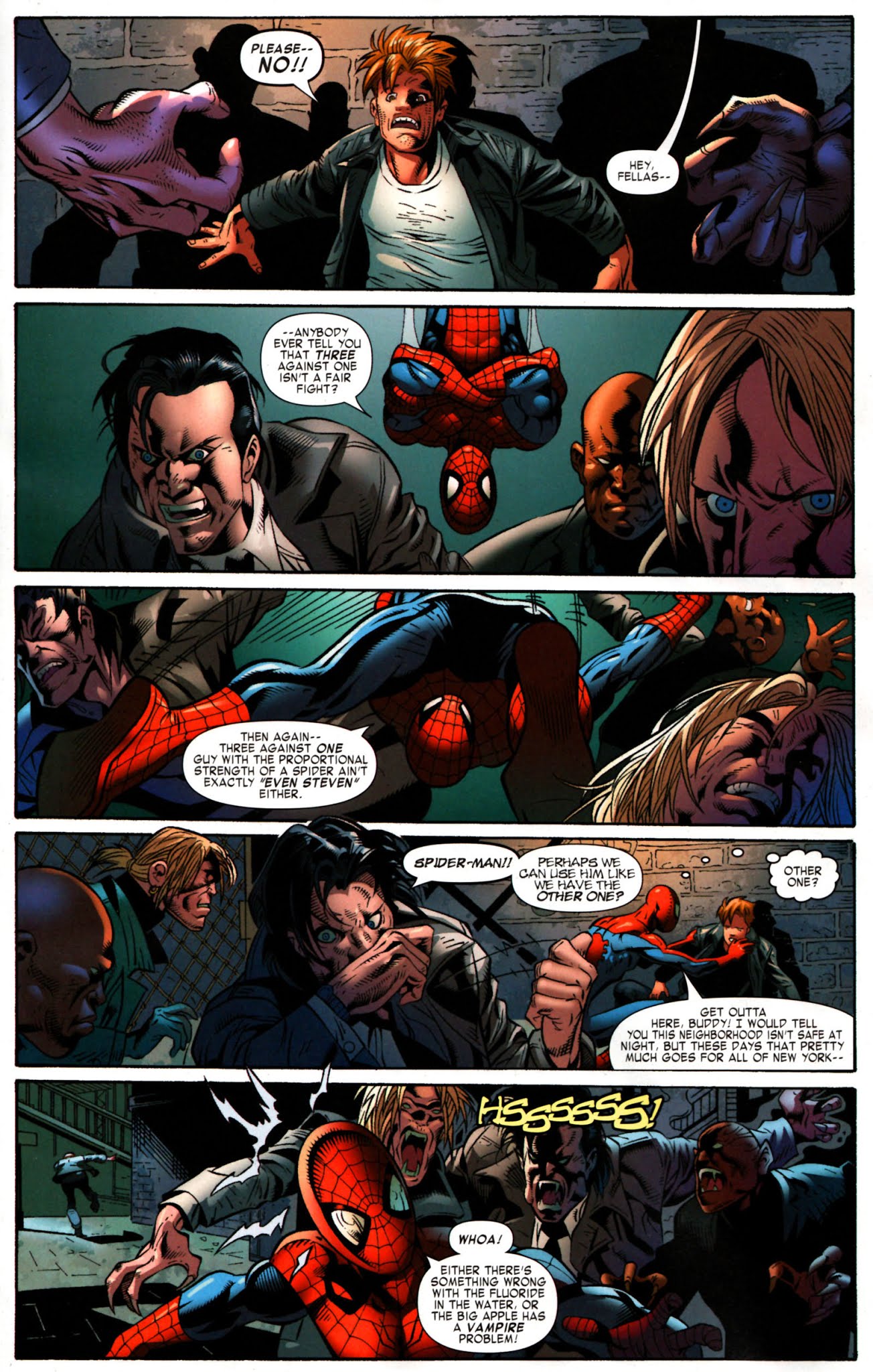 Read online Spider-Man vs. Vampires comic -  Issue # Full - 4