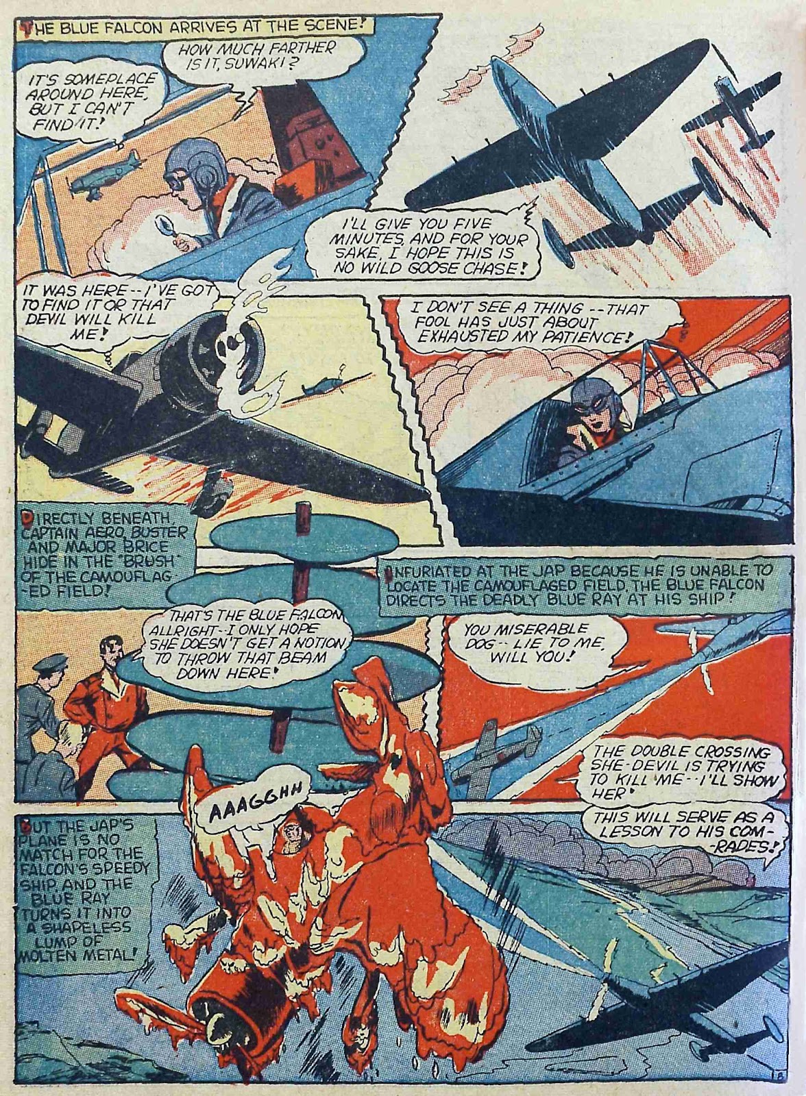 Captain Aero Comics issue 10 - Page 10