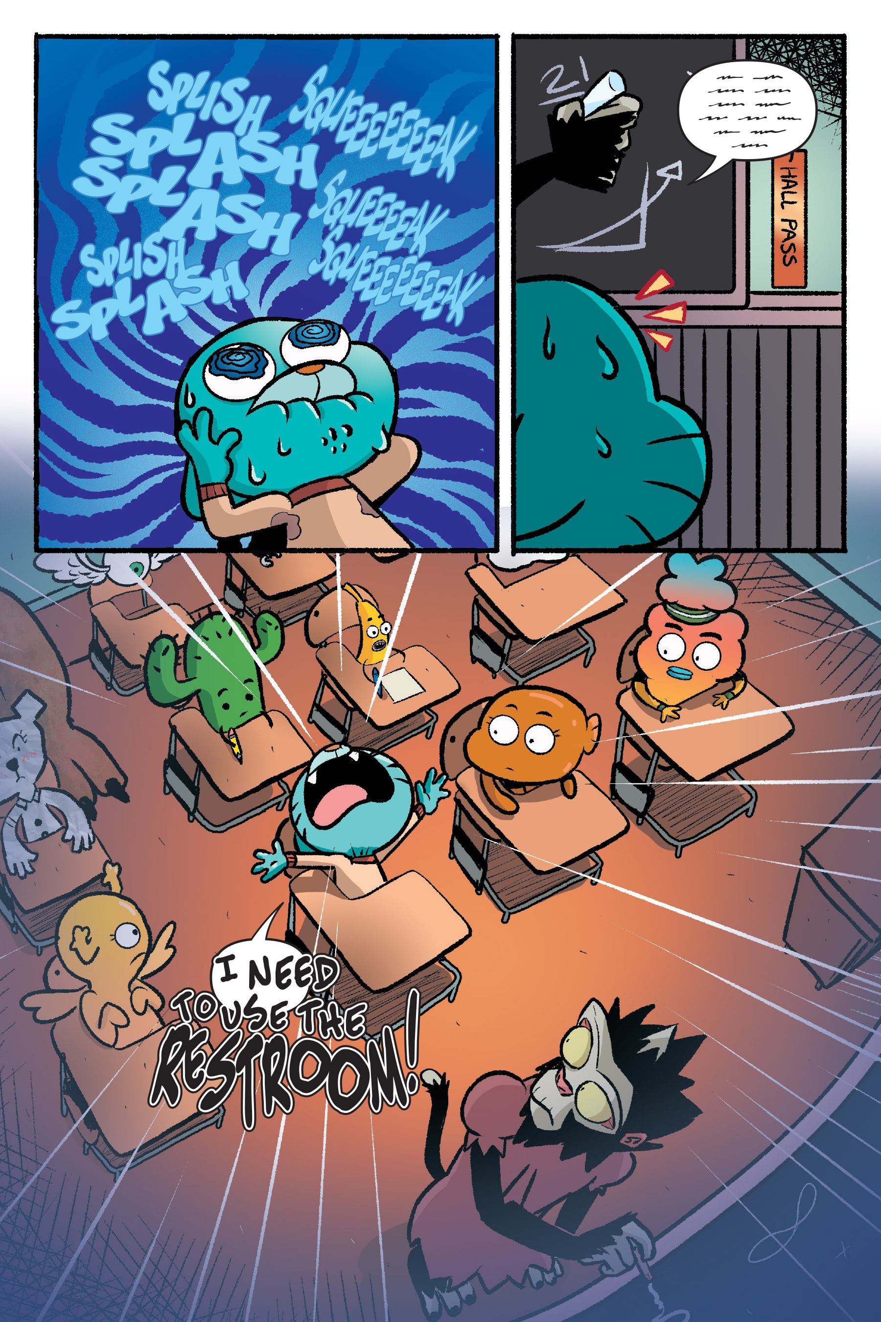 Read online The Amazing World of Gumball: The Storm comic -  Issue # TPB - 75
