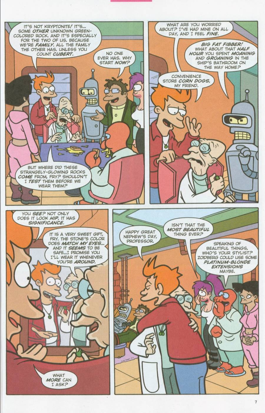 Read online Futurama Comics comic -  Issue #9a - 8