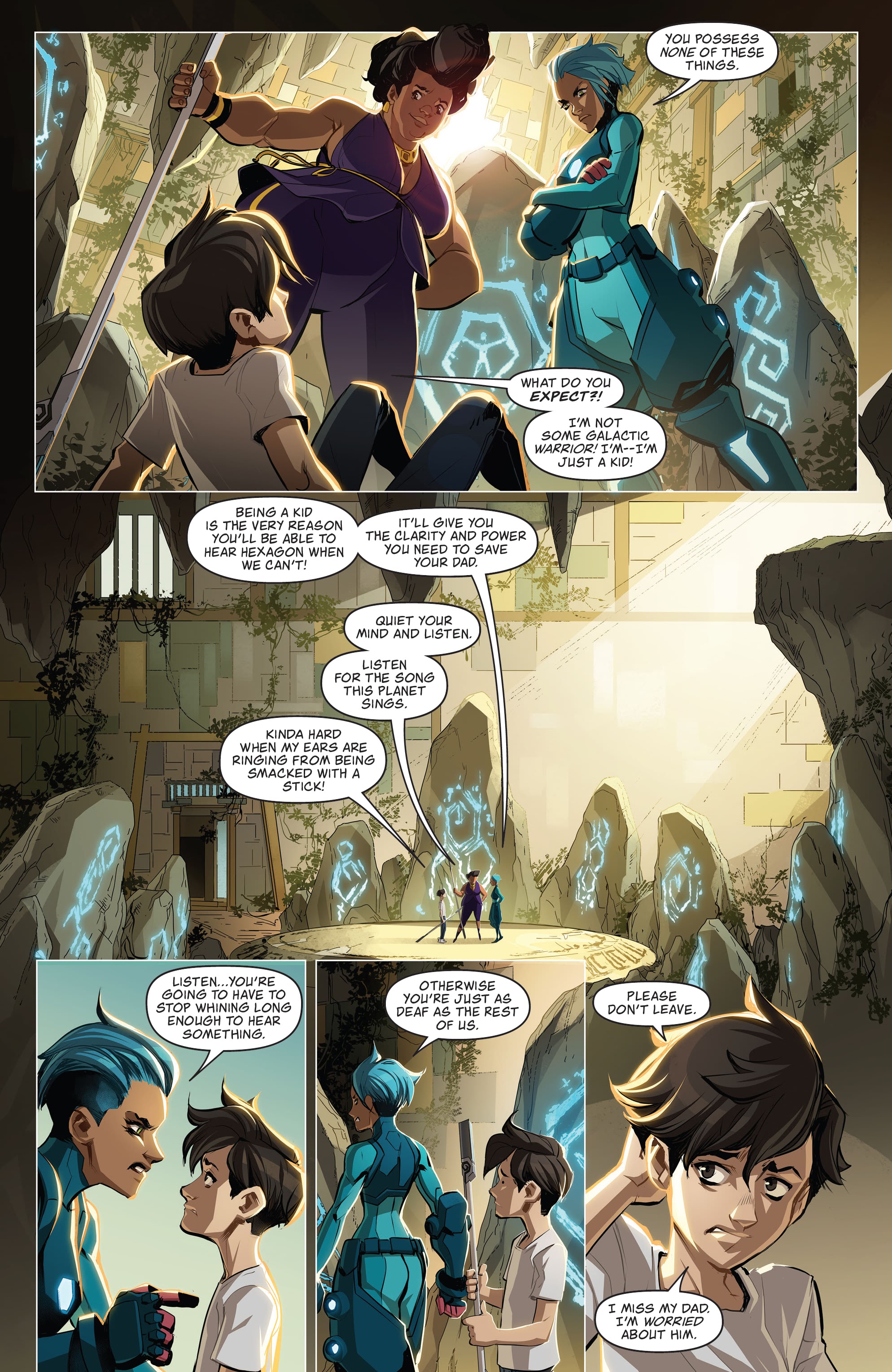 Read online Hexagon comic -  Issue #4 - 8