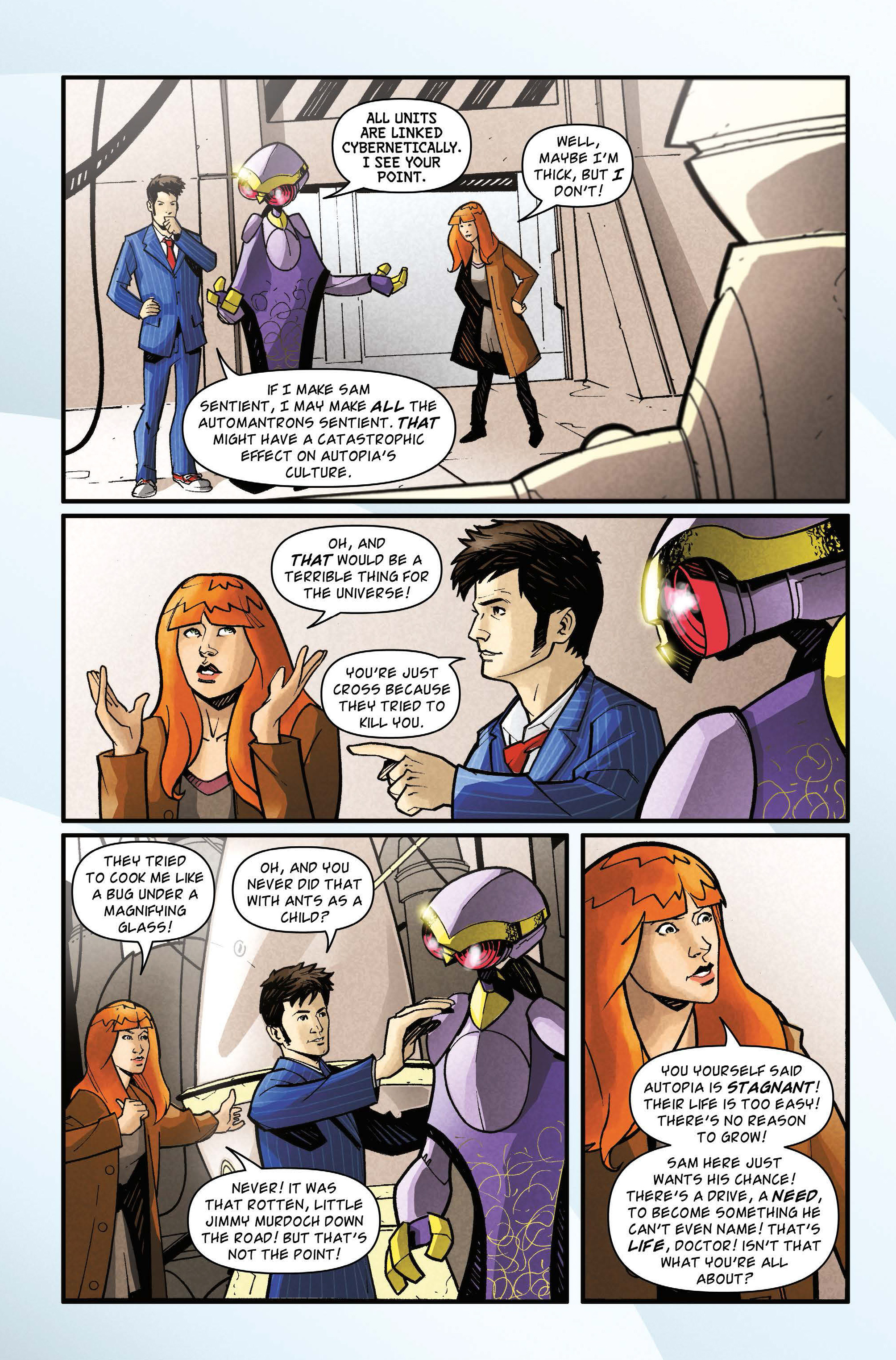 Read online Doctor Who: The Tenth Doctor Archives comic -  Issue #15 - 18