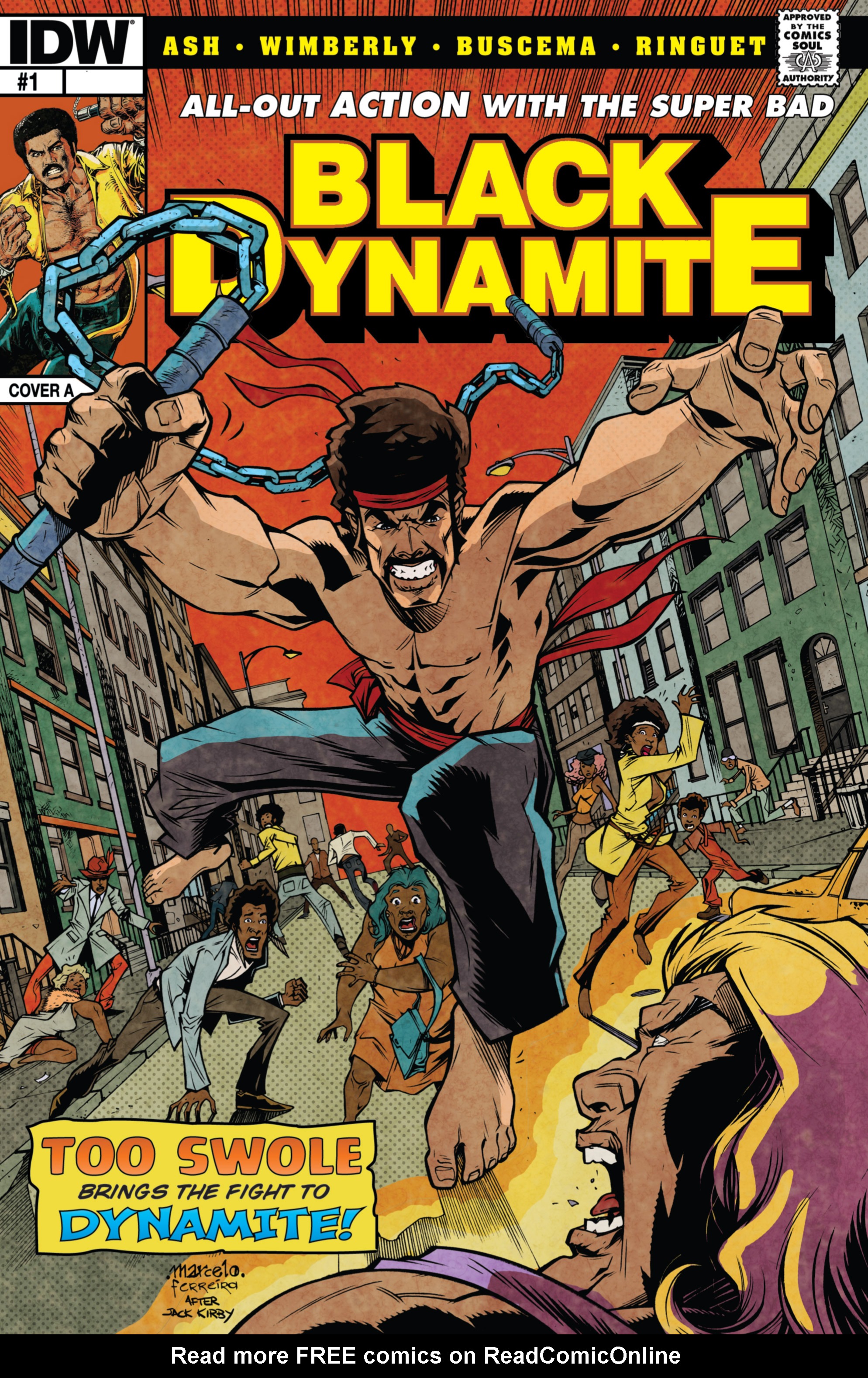 Read online Black Dynamite comic -  Issue #1 - 1