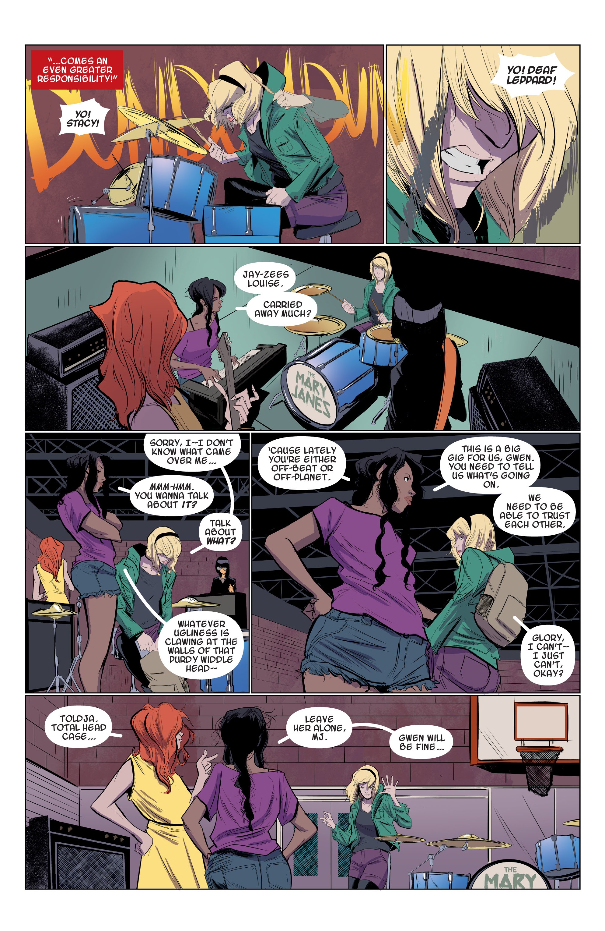Read online Spider-Gwen: Gwen Stacy comic -  Issue # TPB (Part 1) - 7