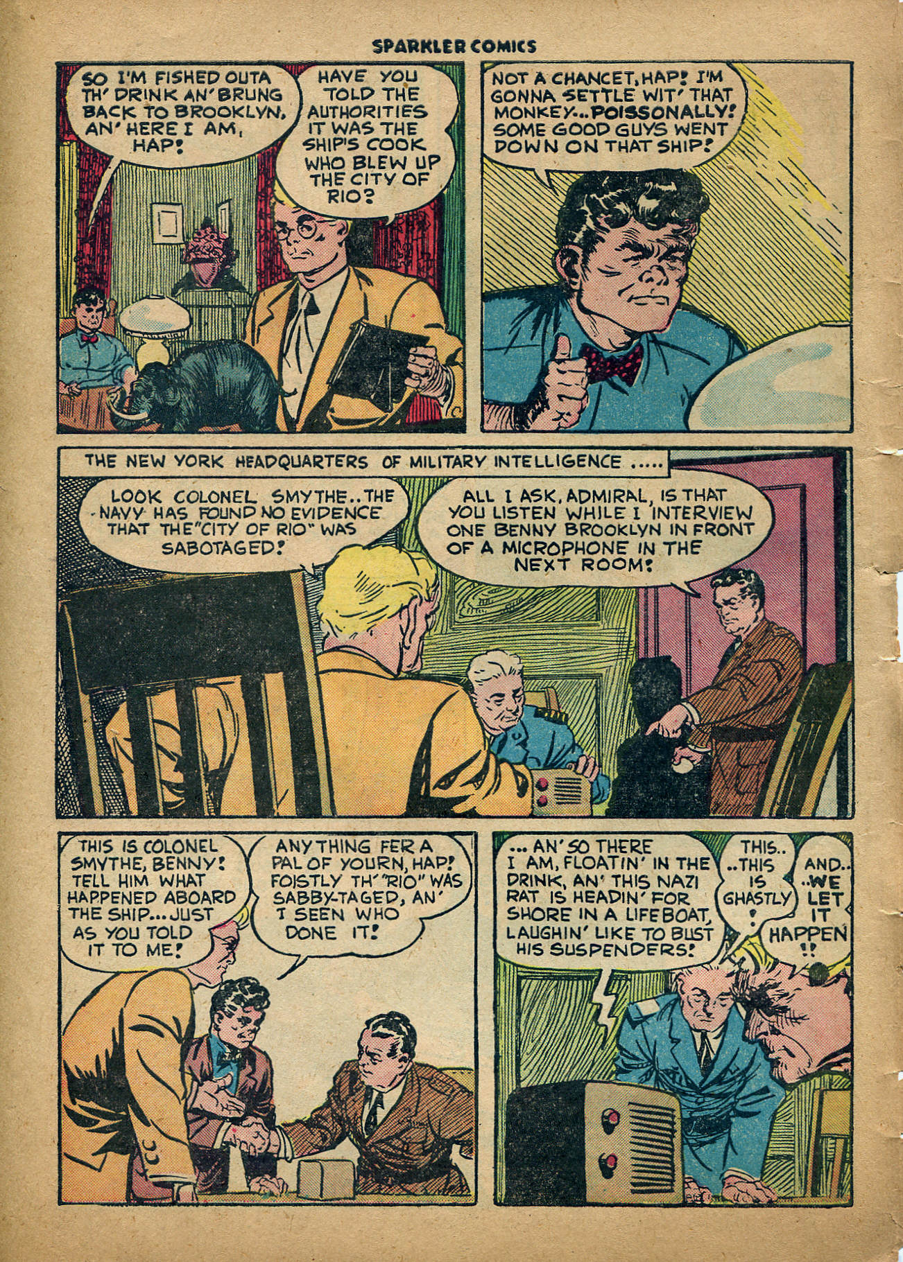 Read online Sparkler Comics comic -  Issue #29 - 10