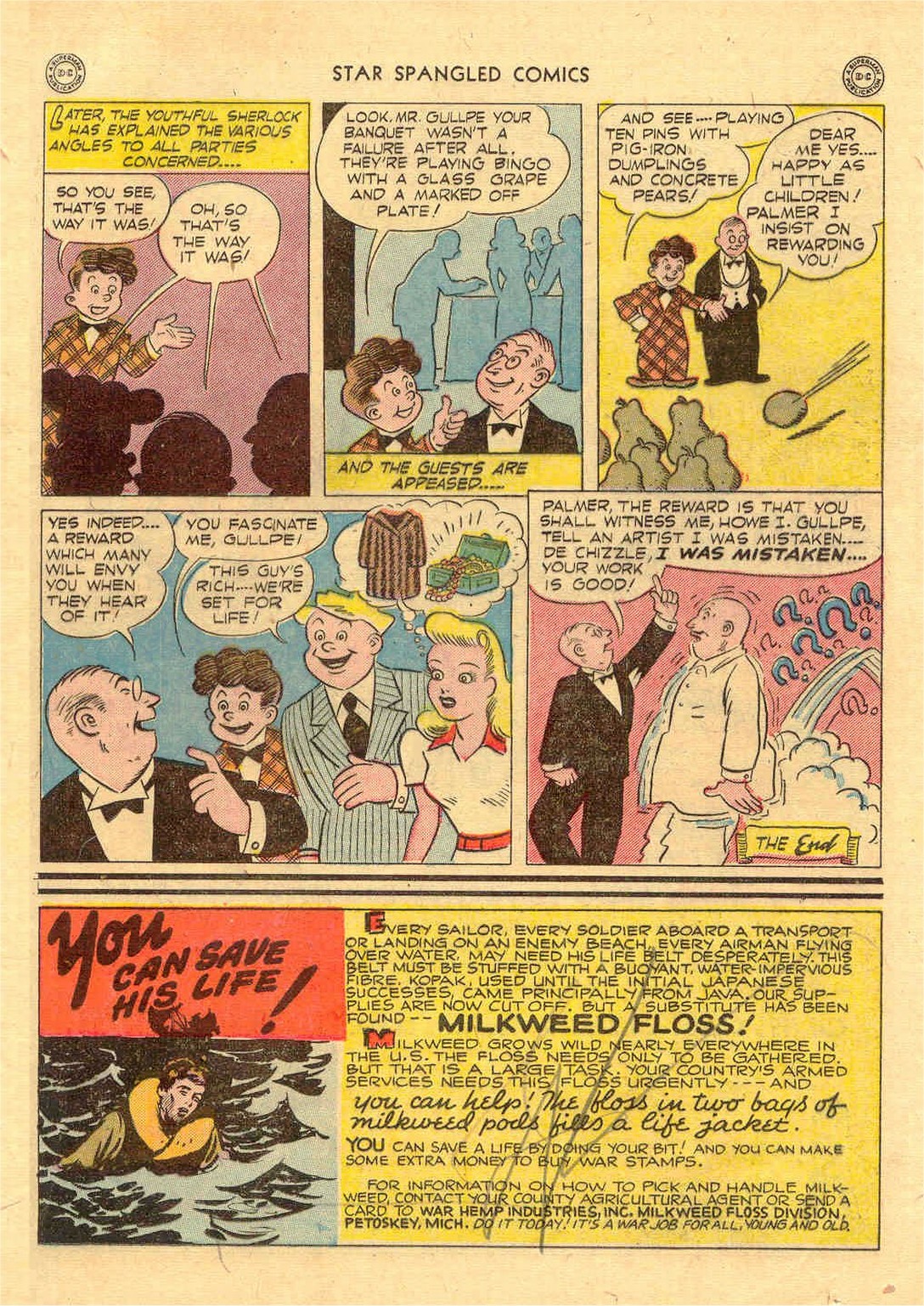 Read online Star Spangled Comics comic -  Issue #38 - 19