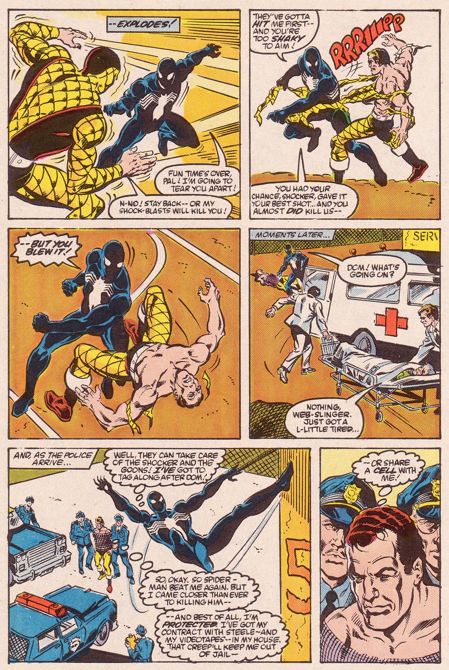 Read online Web of Spider-Man (1985) comic -  Issue #10 - 23