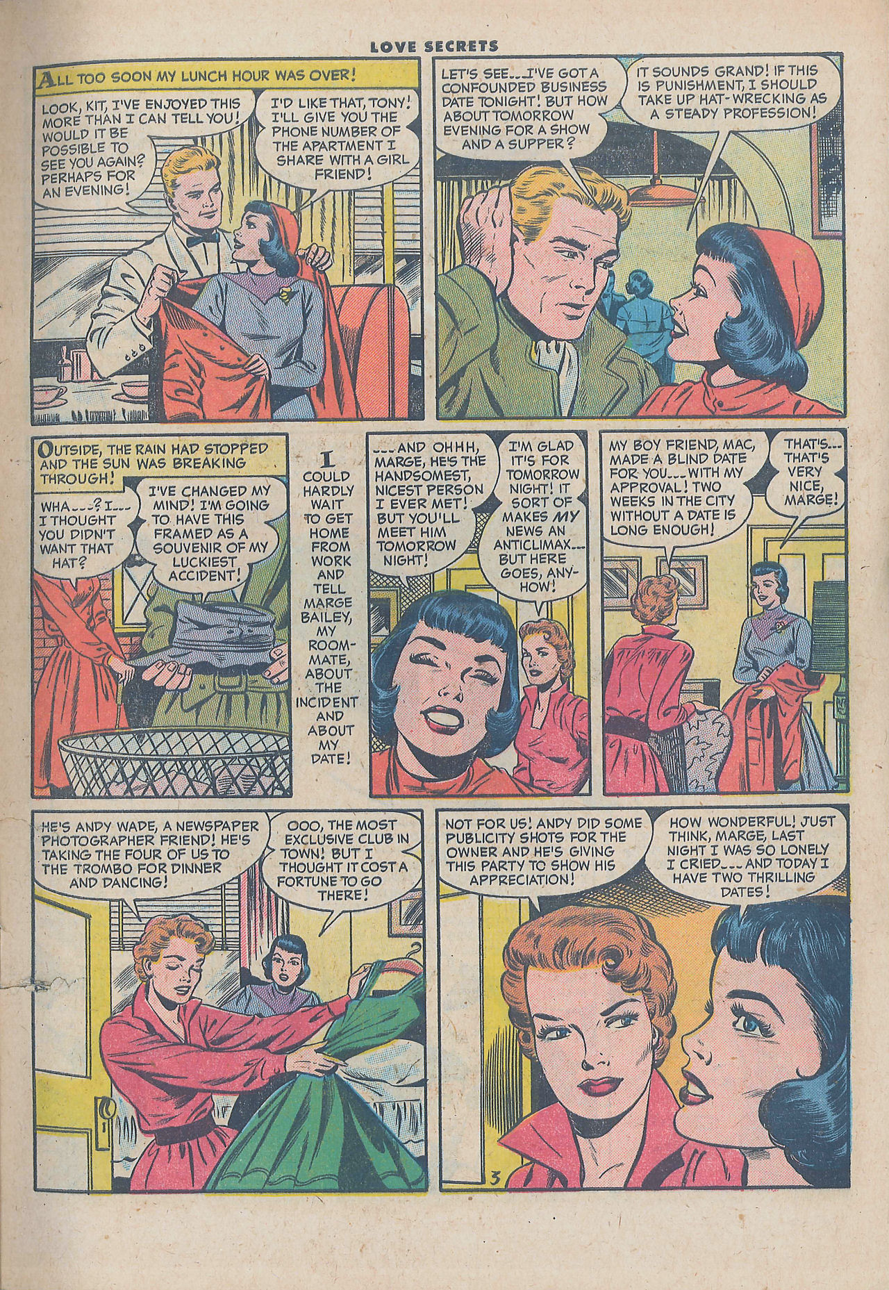 Read online Love Secrets (1953) comic -  Issue #55 - 5