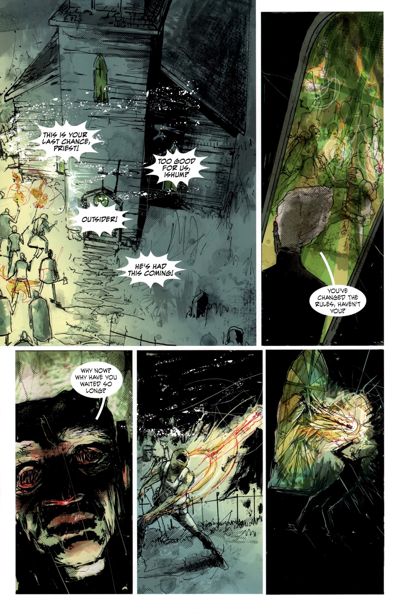 Read online Green Wake comic -  Issue #7 - 8