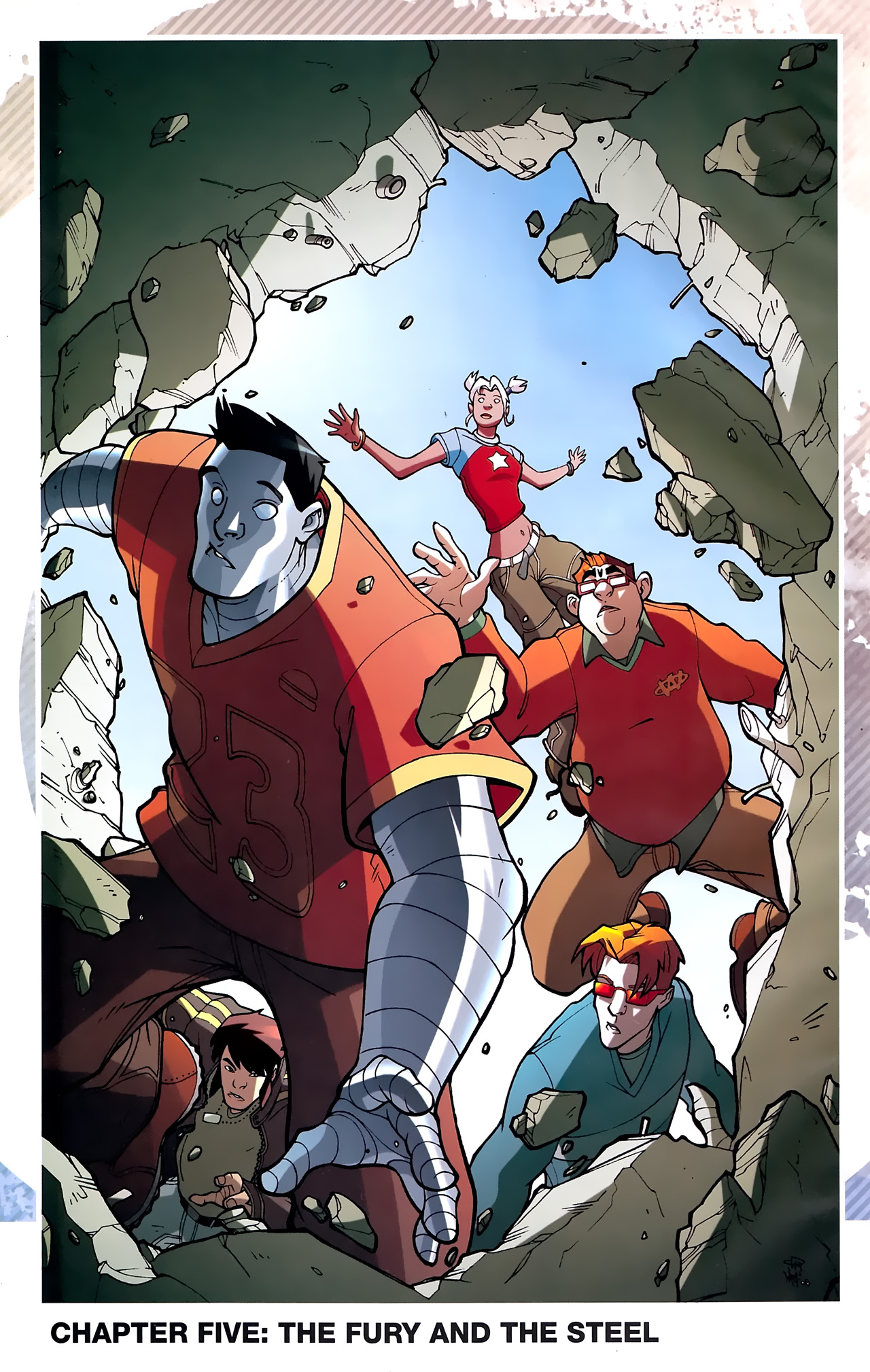 Read online X-Campus comic -  Issue #3 - 4