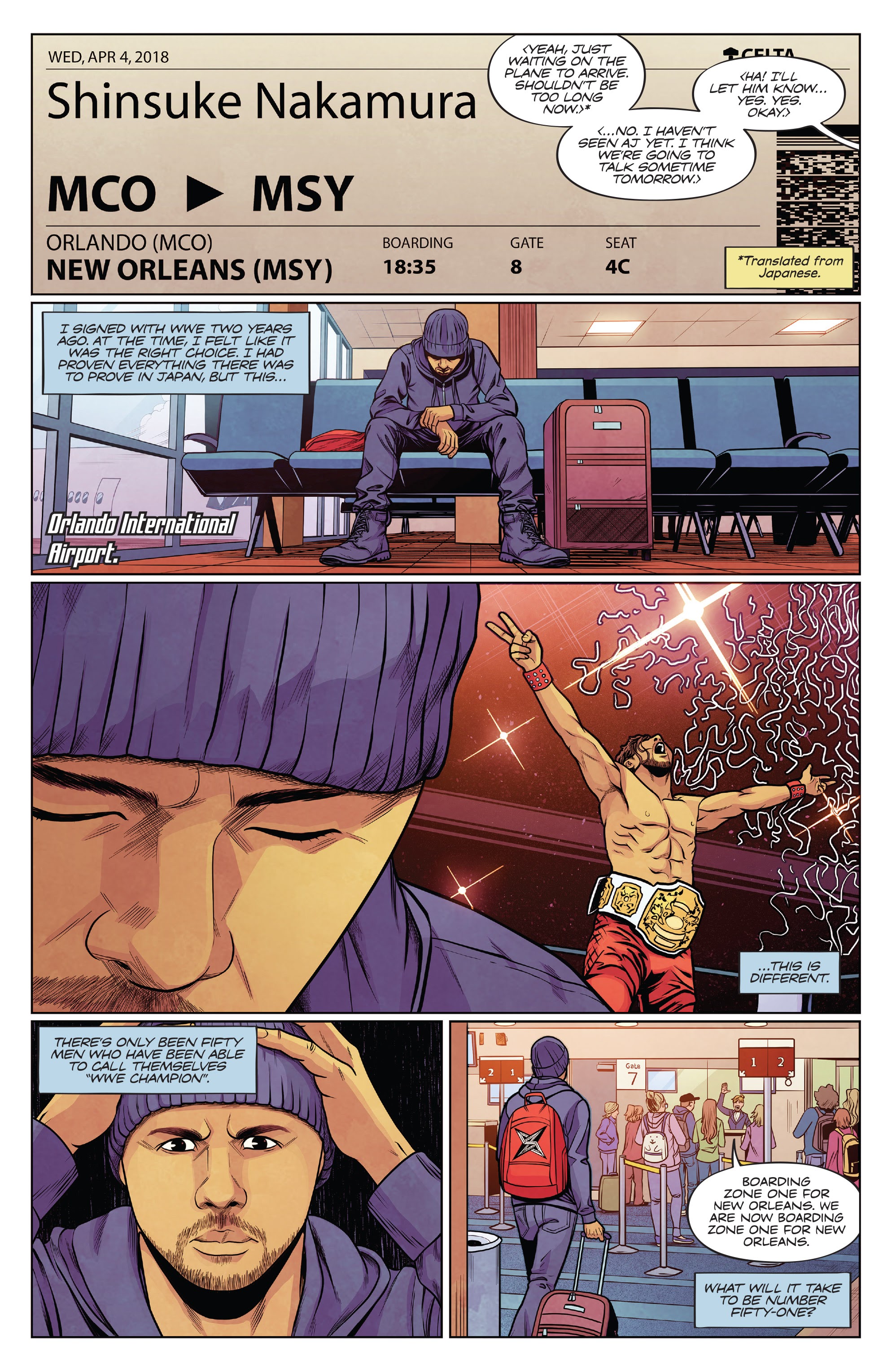 Read online WWE: Wrestlemania 2019 Special comic -  Issue # Full - 24