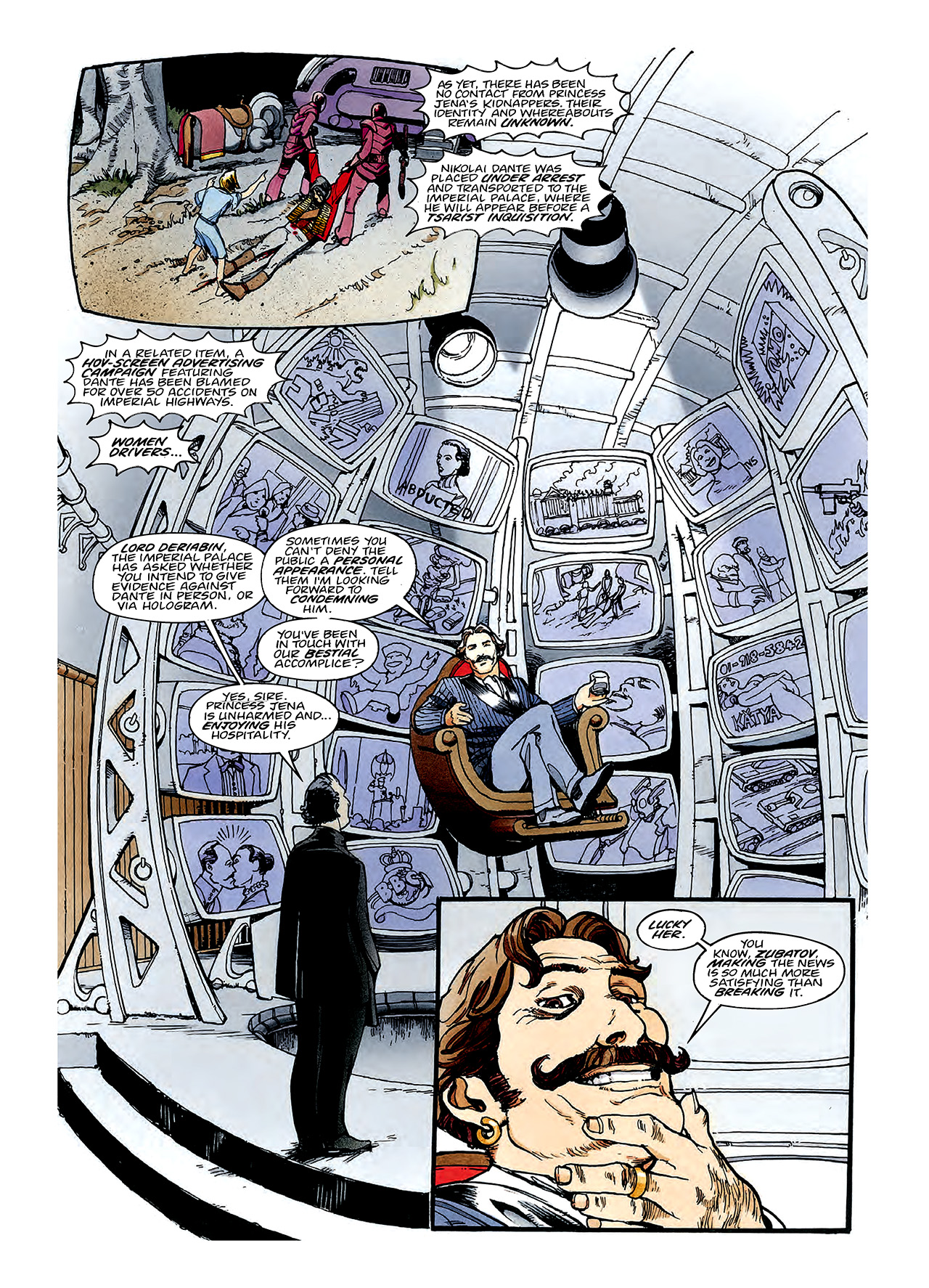 Read online Nikolai Dante comic -  Issue # TPB 3 - 82