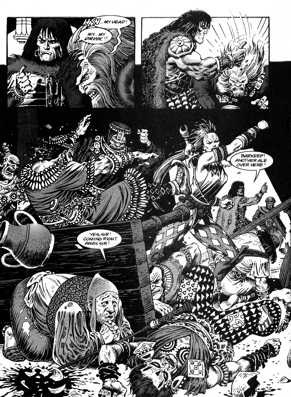 Read online Conan the Savage comic -  Issue #5 - 17