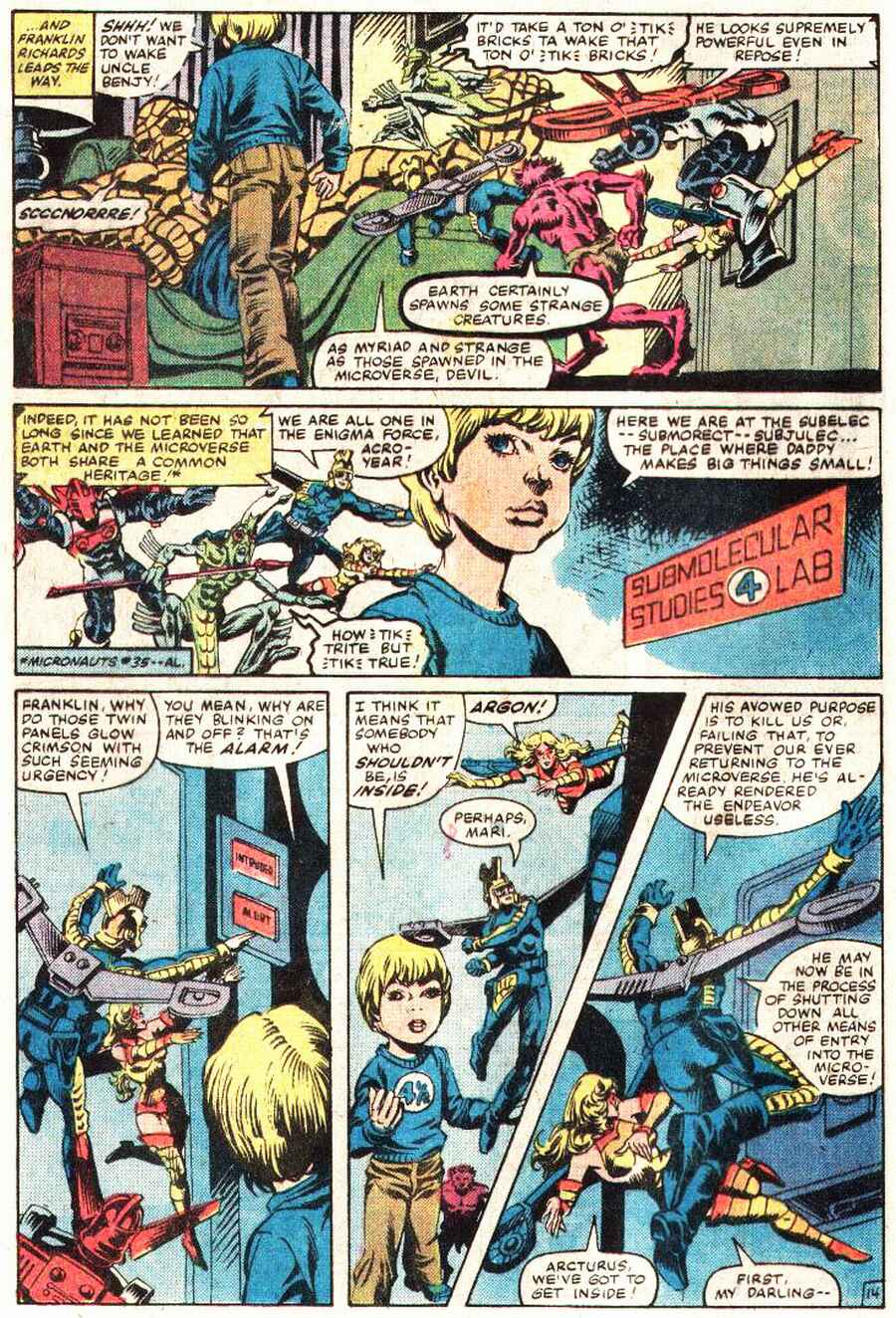 Read online Micronauts (1979) comic -  Issue #40 - 15
