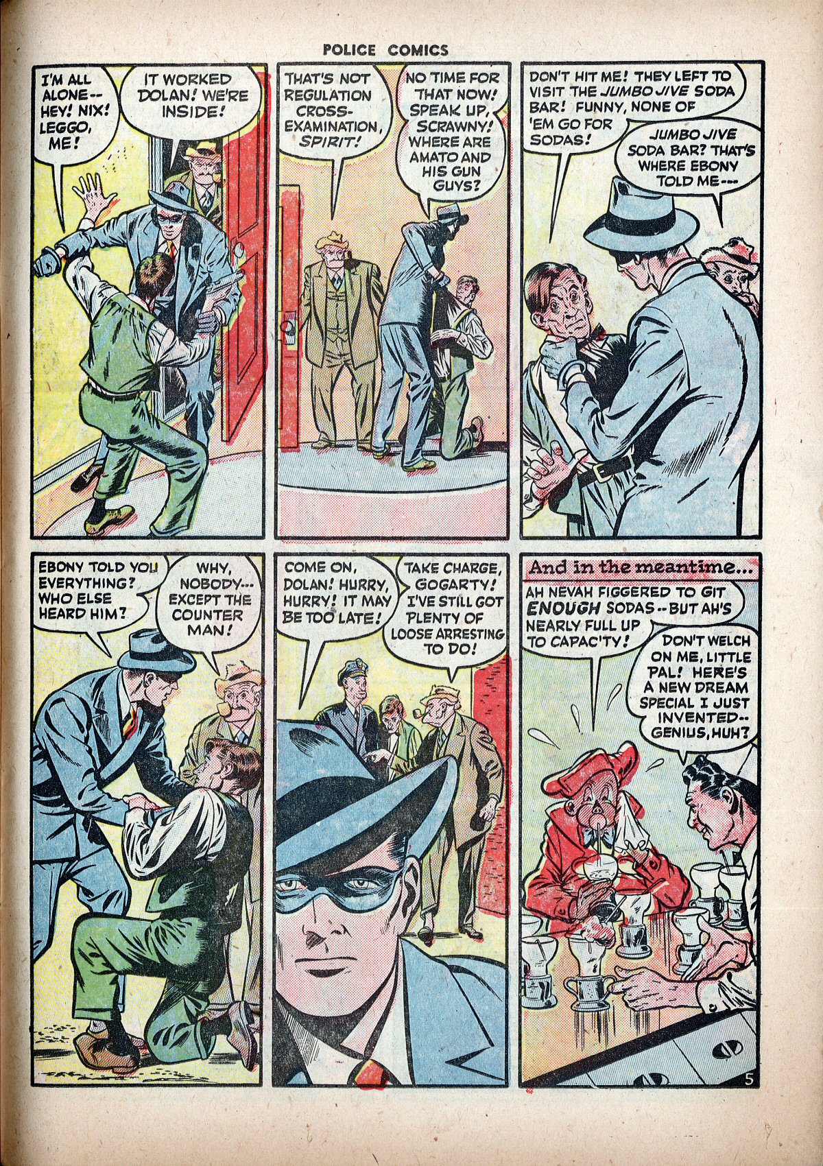 Read online Police Comics comic -  Issue #84 - 37