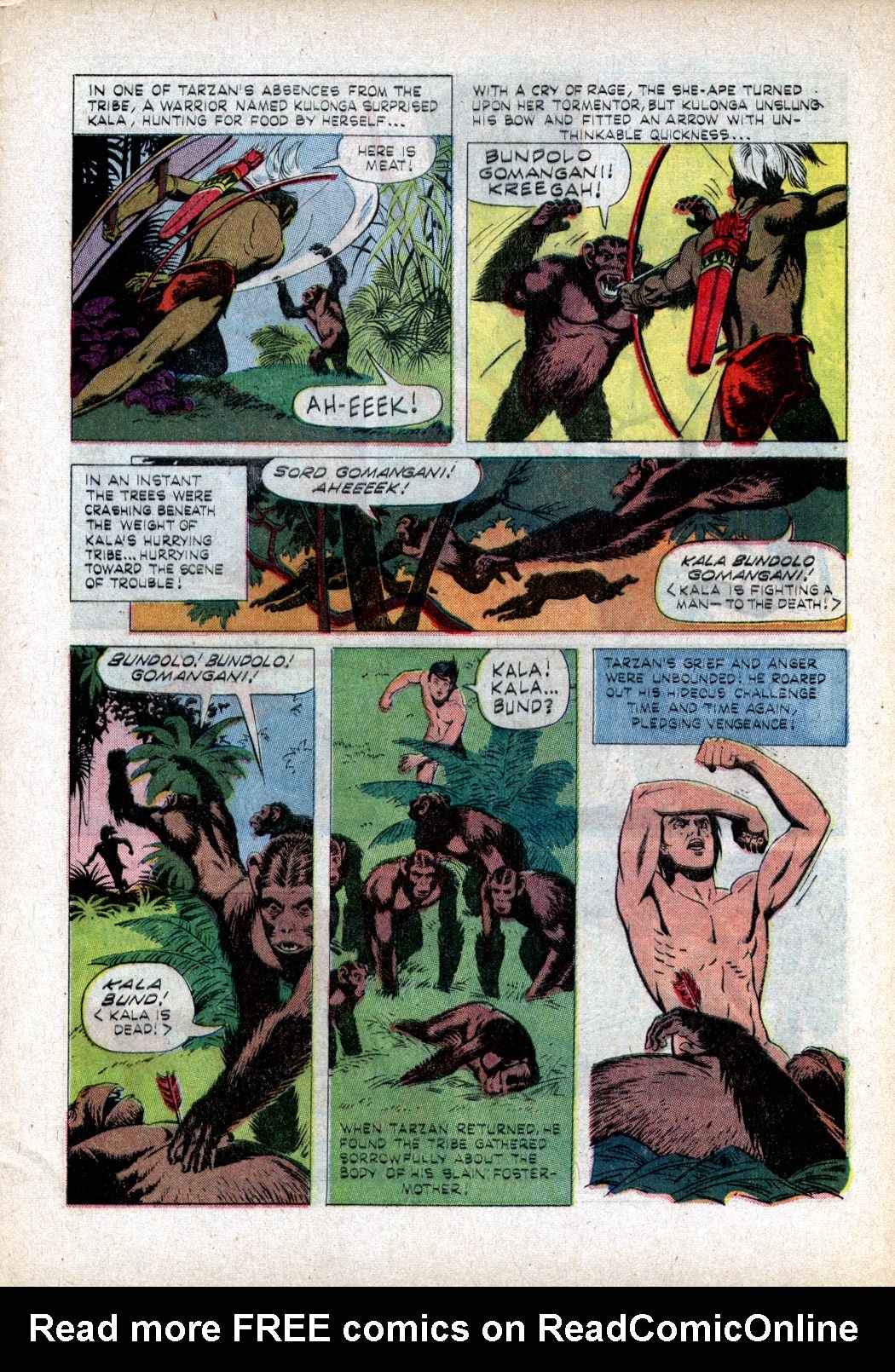 Read online Tarzan (1962) comic -  Issue #155 - 7