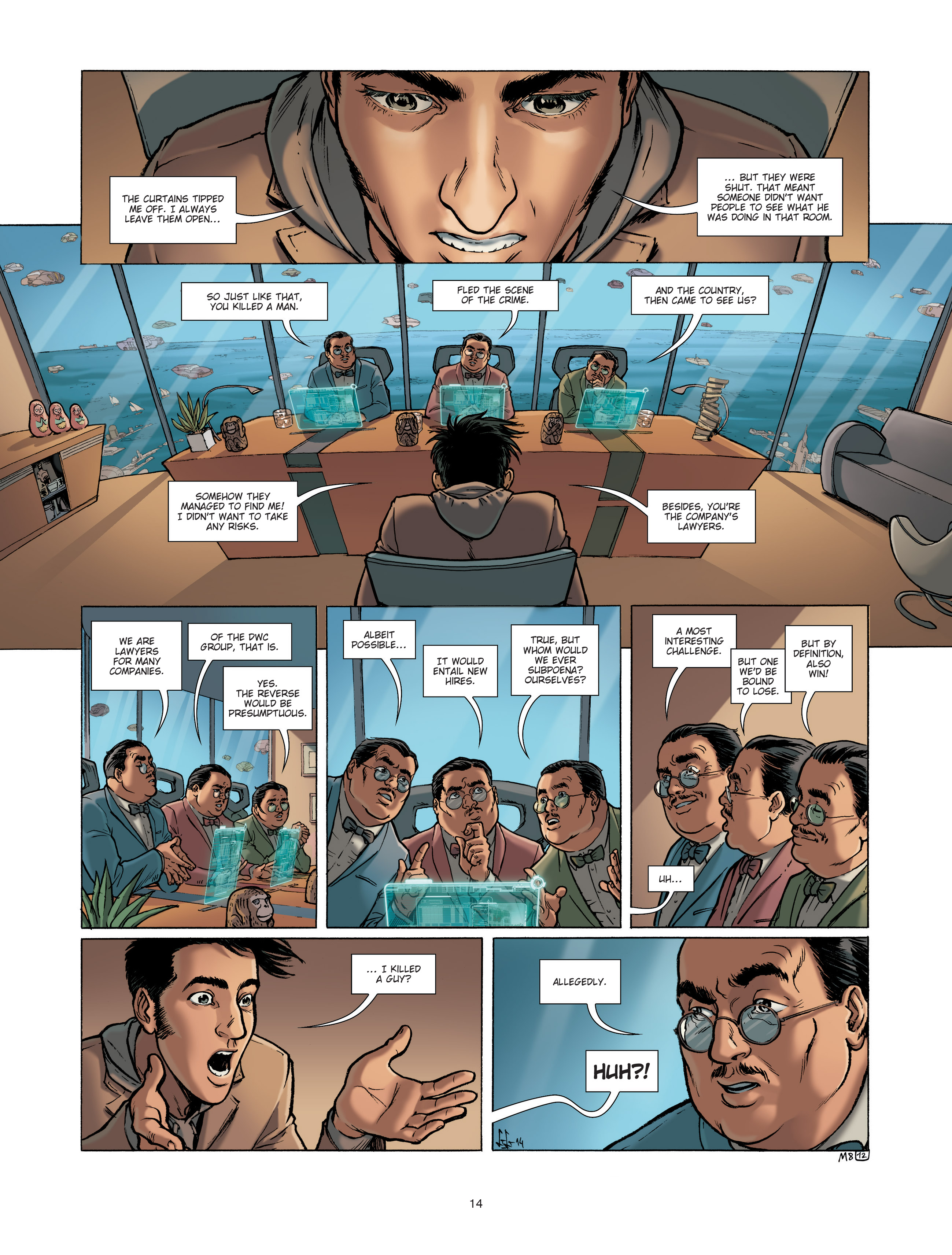 Read online Morea comic -  Issue #8 - 14