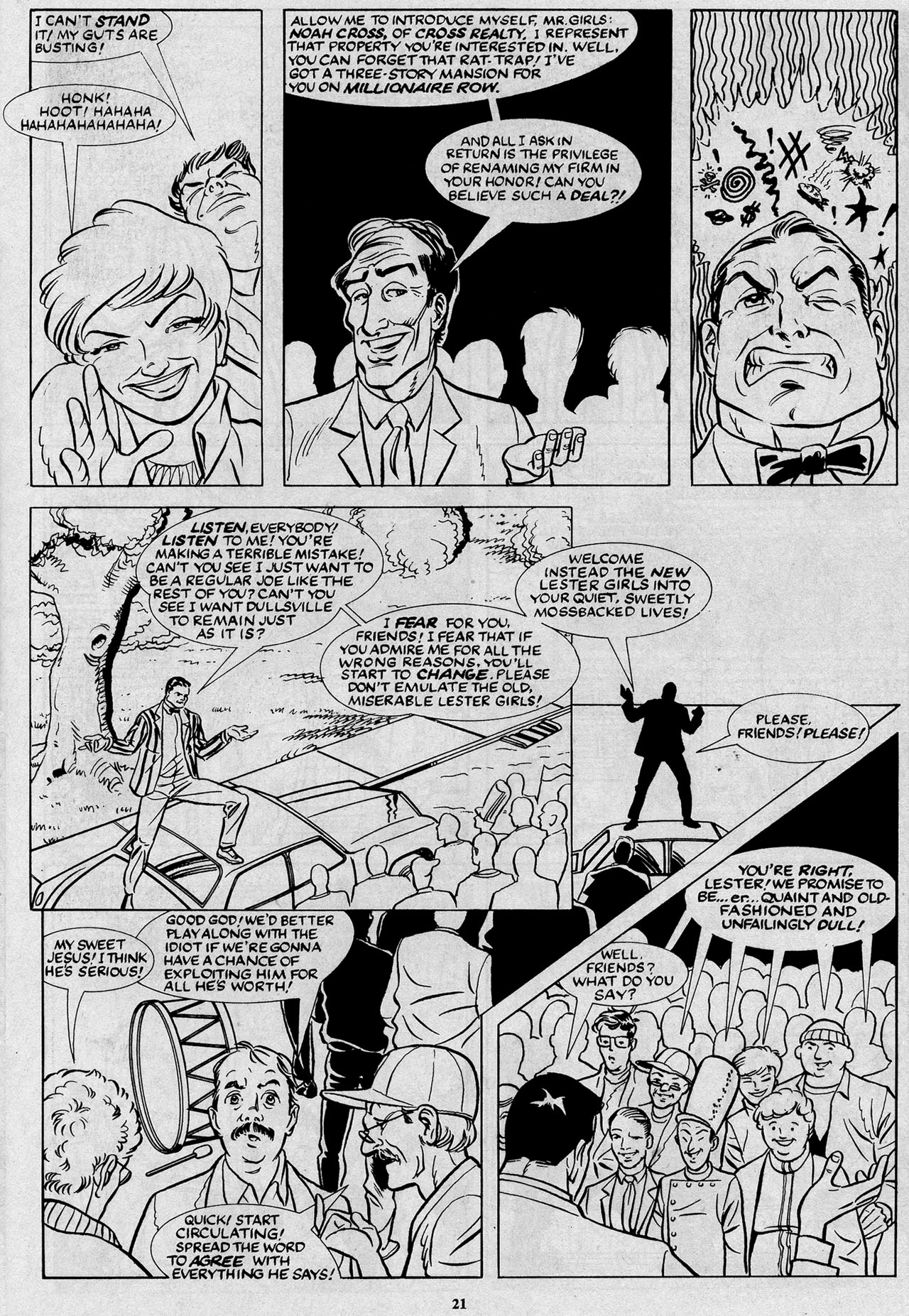 Read online The Trouble With Girls (1989) comic -  Issue #5 - 23