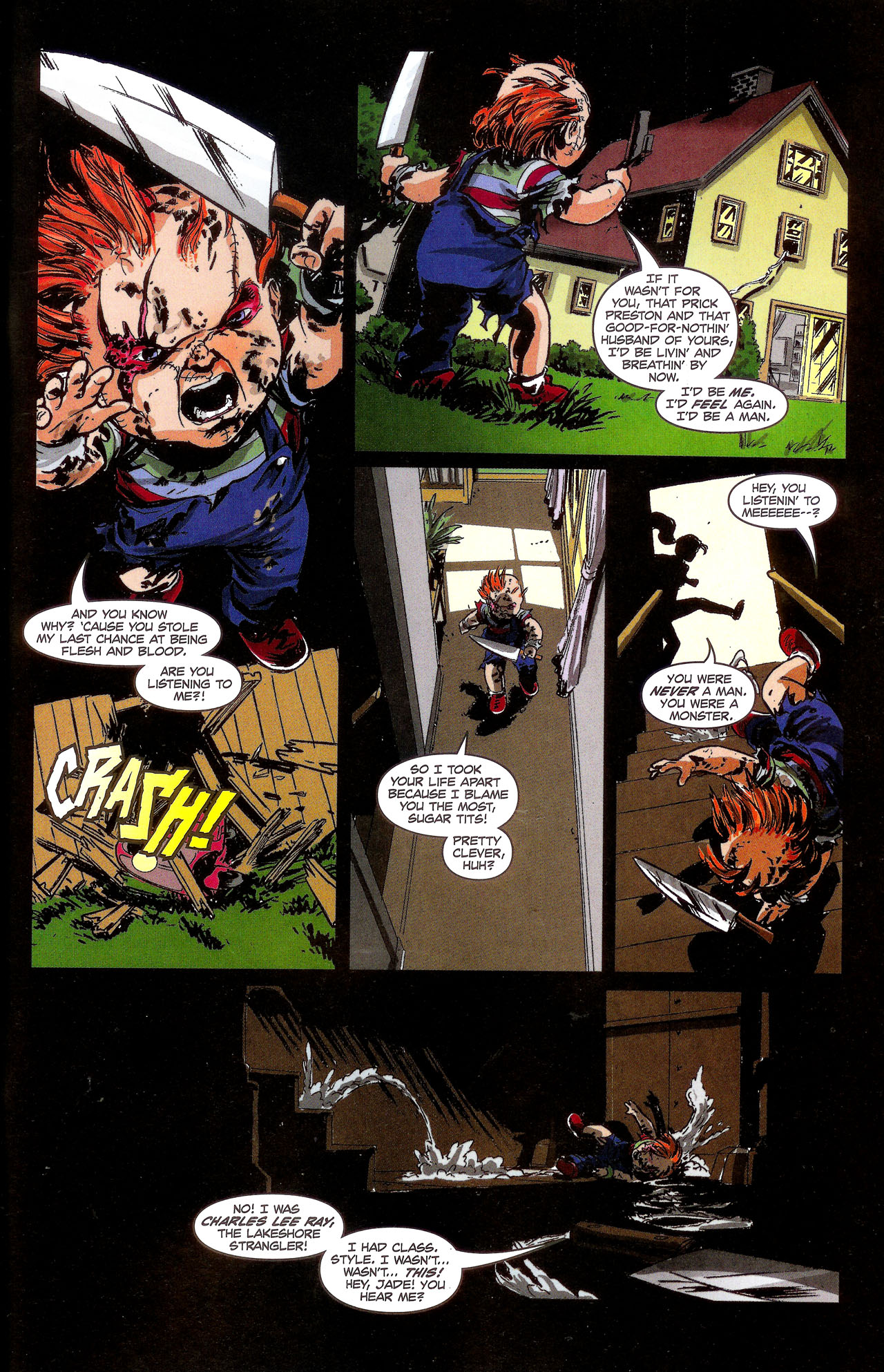 Read online Chucky comic -  Issue #4 - 36