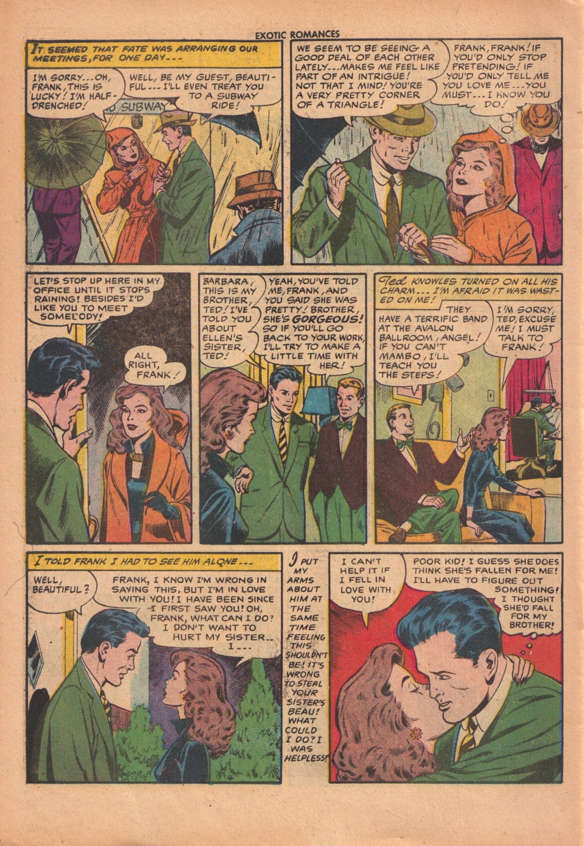 Read online Exotic Romances comic -  Issue #29 - 30