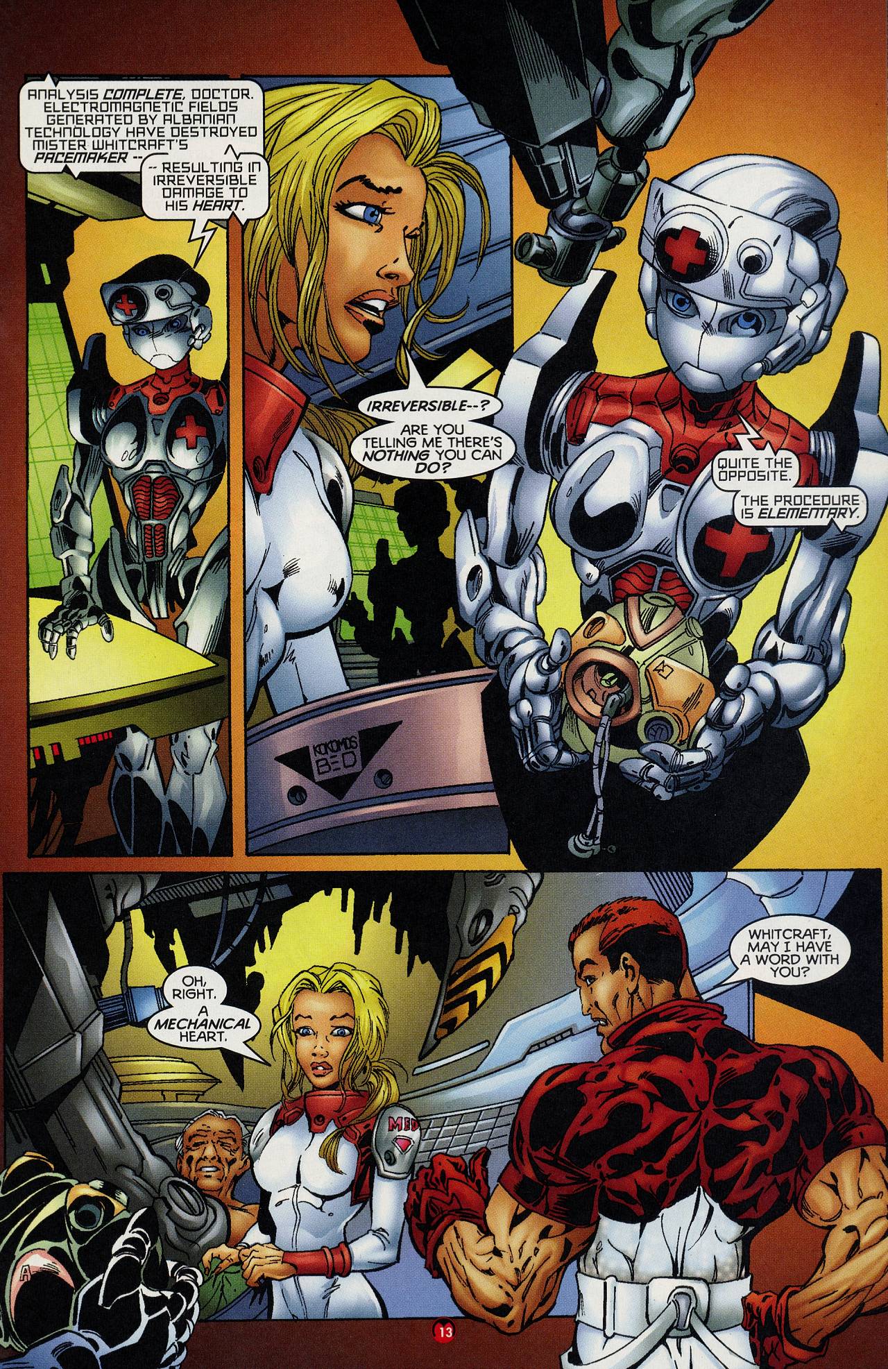 Read online Magnus Robot Fighter (1997) comic -  Issue #16 - 11