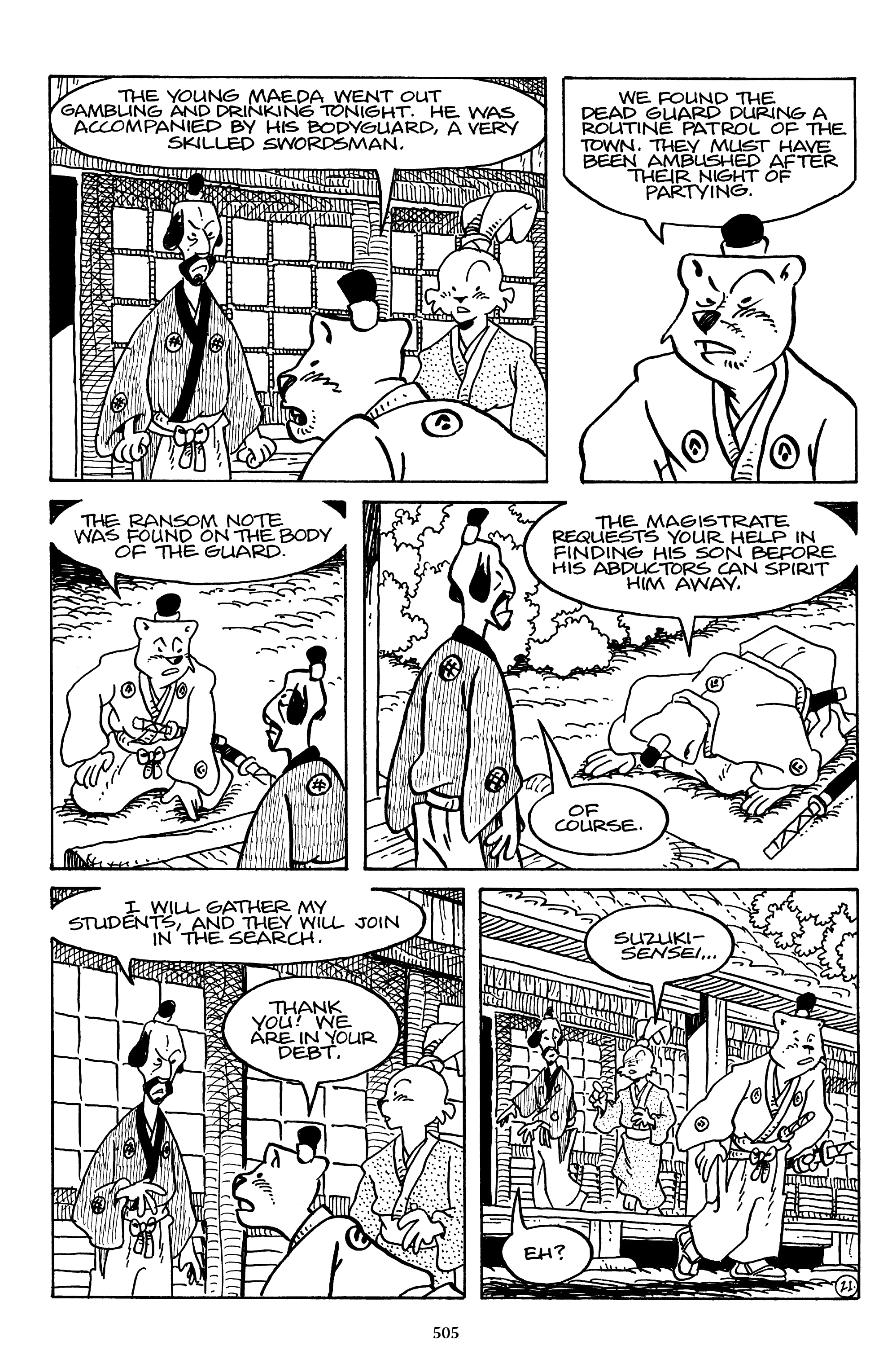 Read online The Usagi Yojimbo Saga (2021) comic -  Issue # TPB 7 (Part 5) - 95