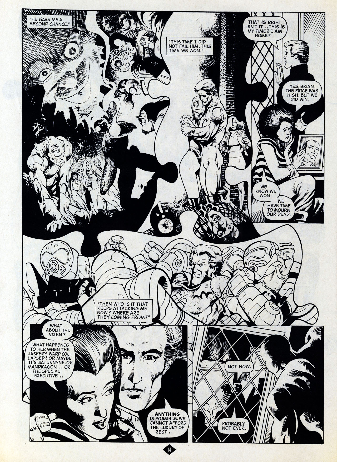 Read online Captain Britain (1985) comic -  Issue #1 - 14