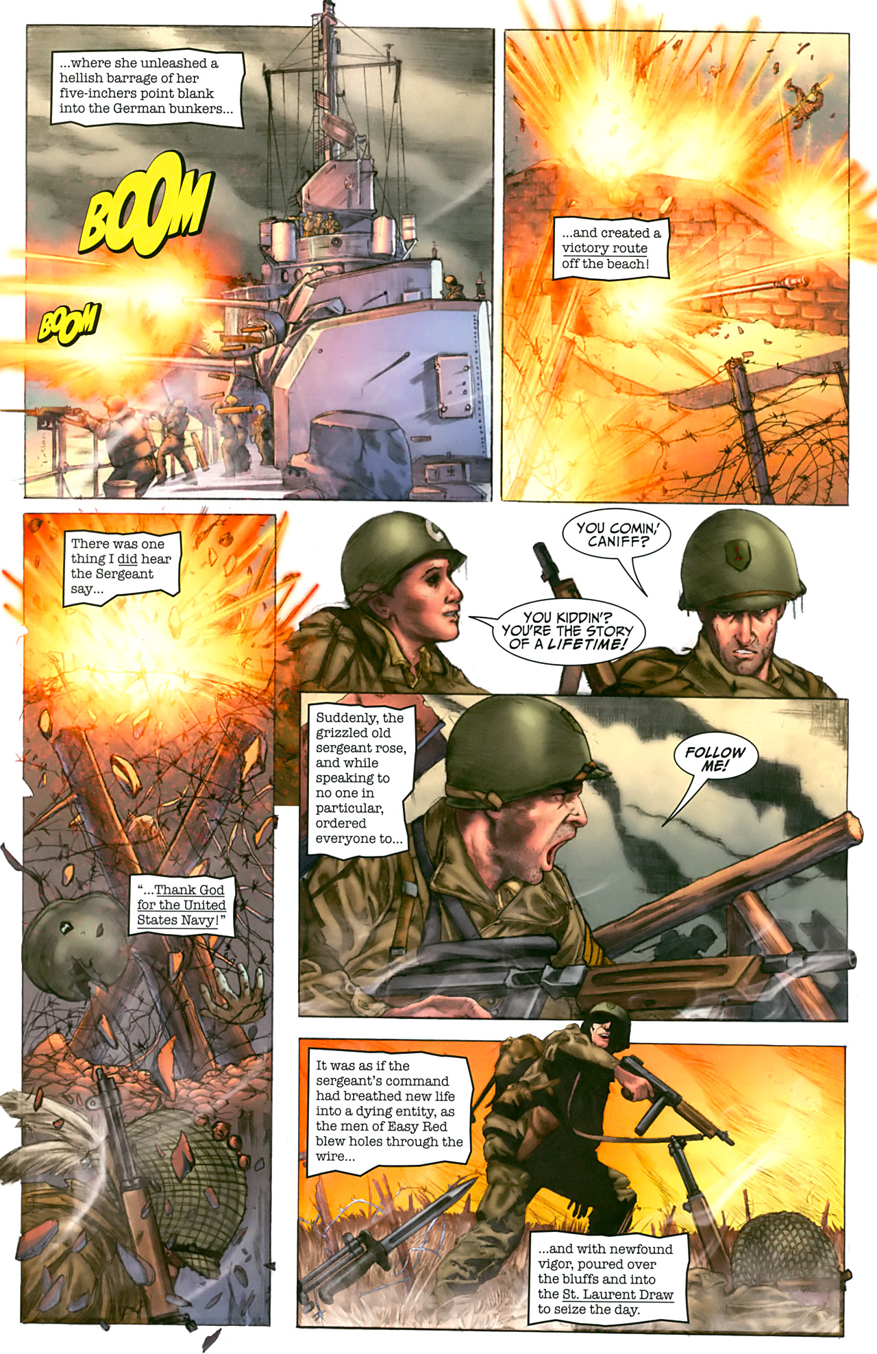 Read online Sgt. Rock: The Lost Battalion comic -  Issue #1 - 9