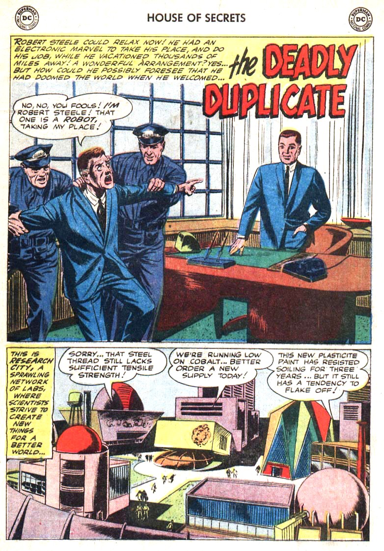 Read online House of Secrets (1956) comic -  Issue #36 - 25