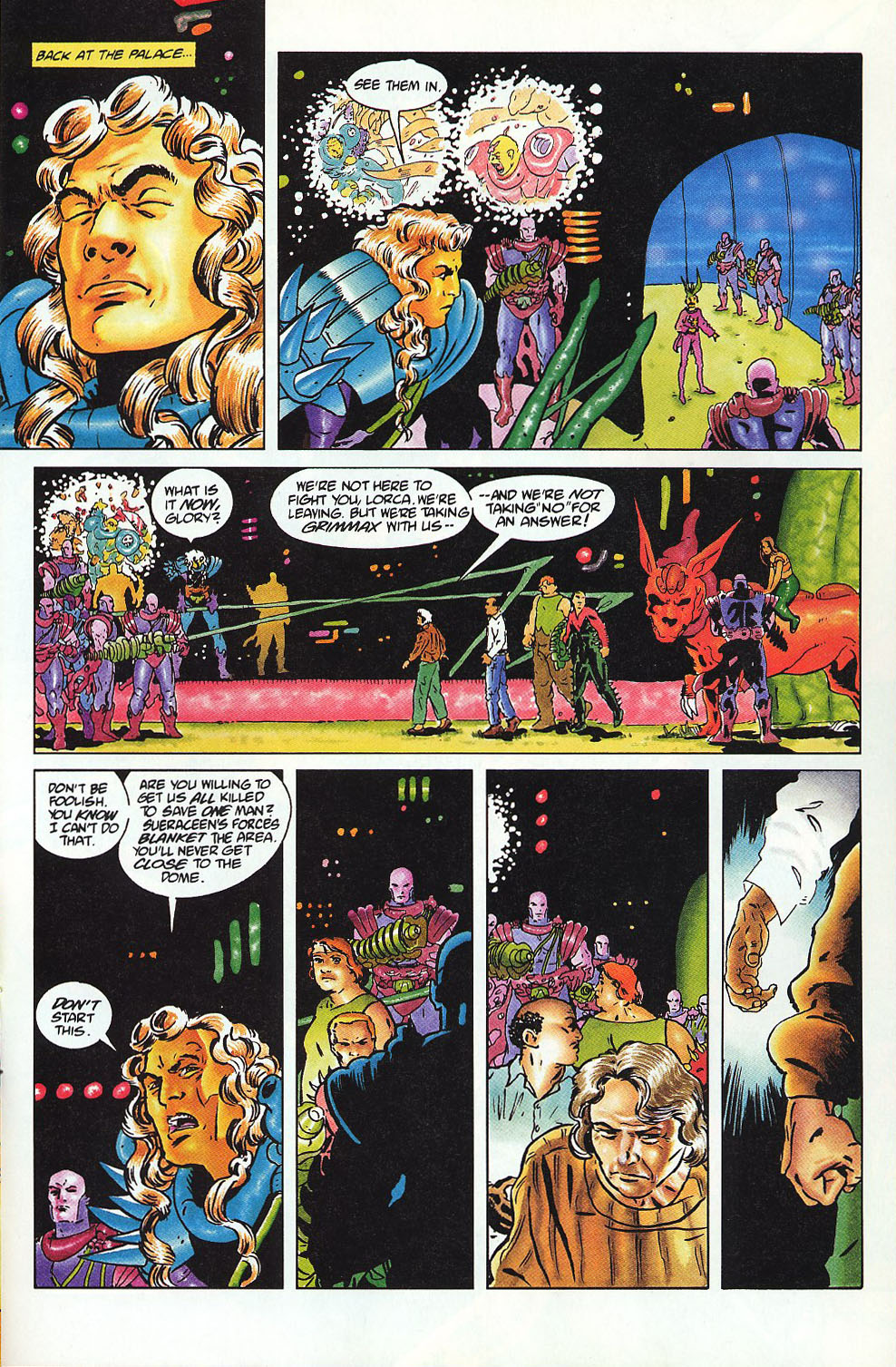 Read online Warriors of Plasm comic -  Issue #9 - 14