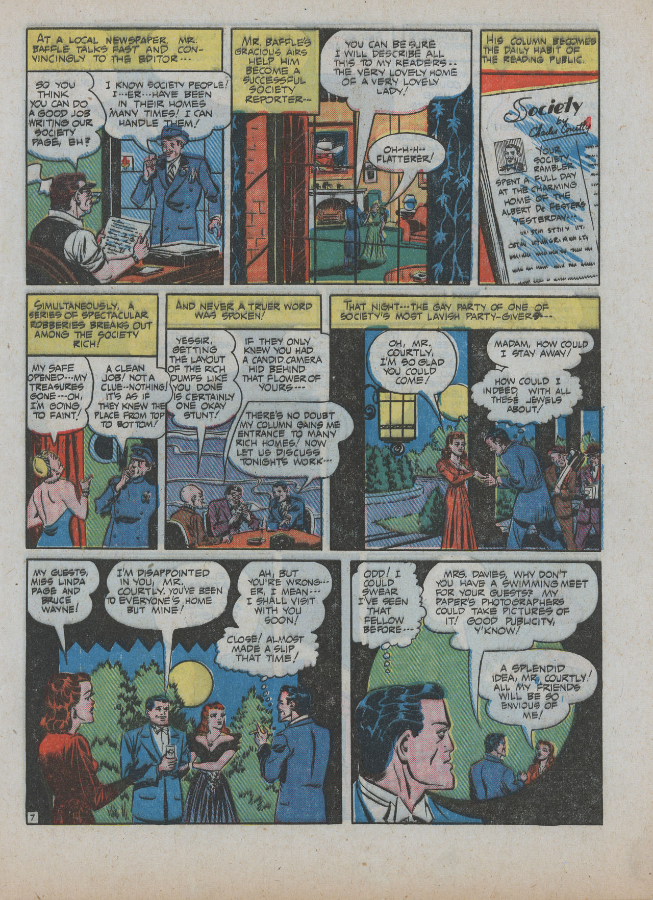 Read online Detective Comics (1937) comic -  Issue #63 - 9