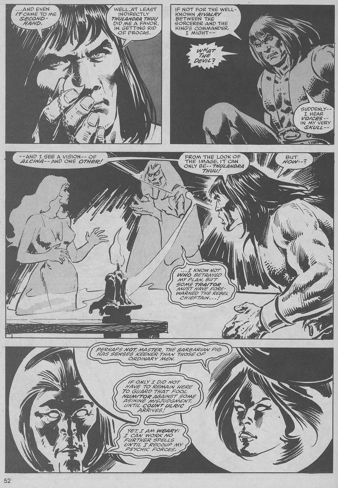 Read online The Savage Sword Of Conan comic -  Issue #51 - 52
