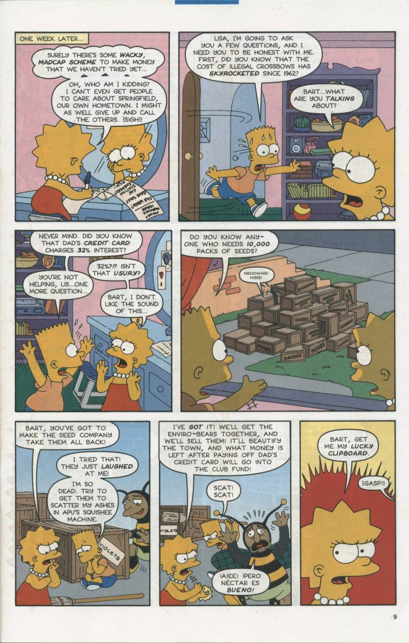 Read online Simpsons Comics comic -  Issue #67 - 10