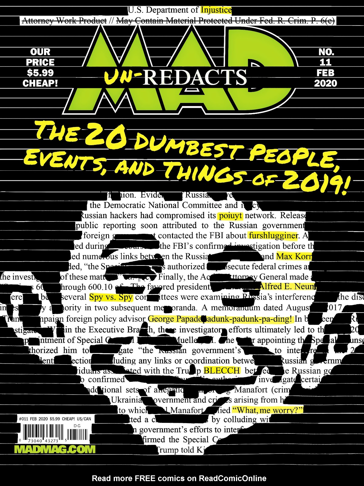 MAD Magazine issue 11 - Page 1