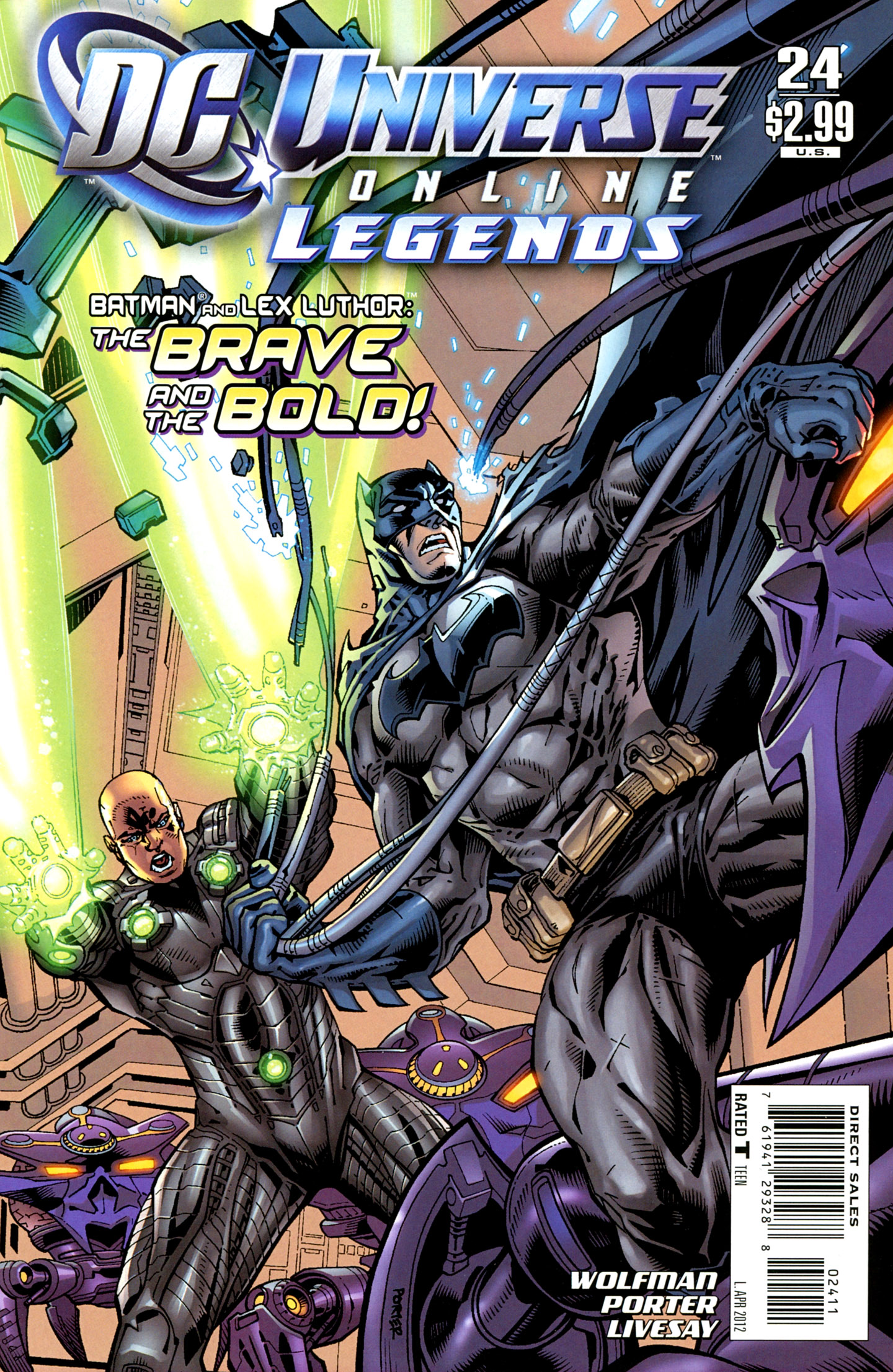 Read online DC Universe Online: Legends comic -  Issue #24 - 1