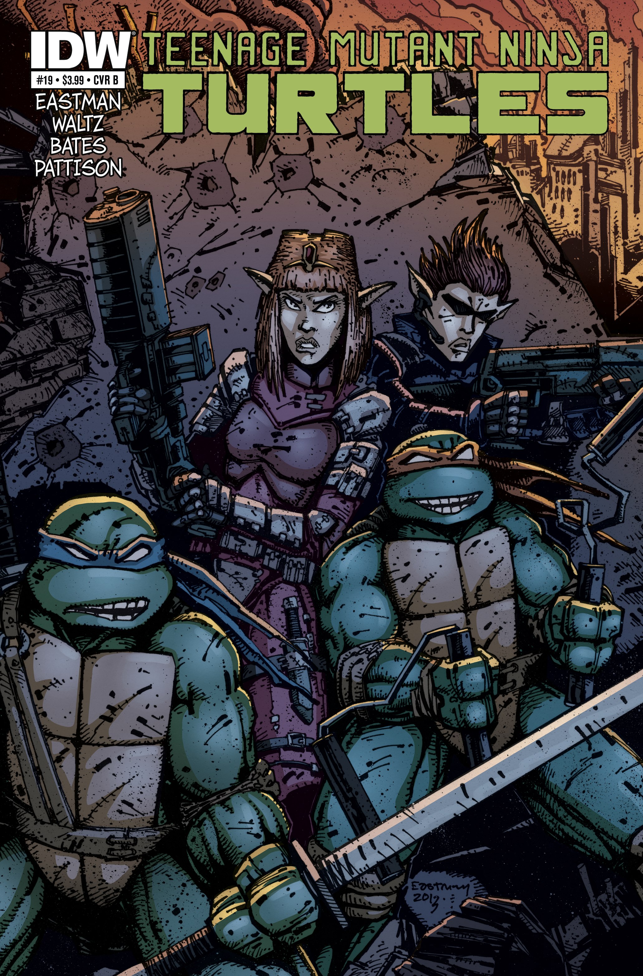 Read online Teenage Mutant Ninja Turtles (2011) comic -  Issue #19 - 2