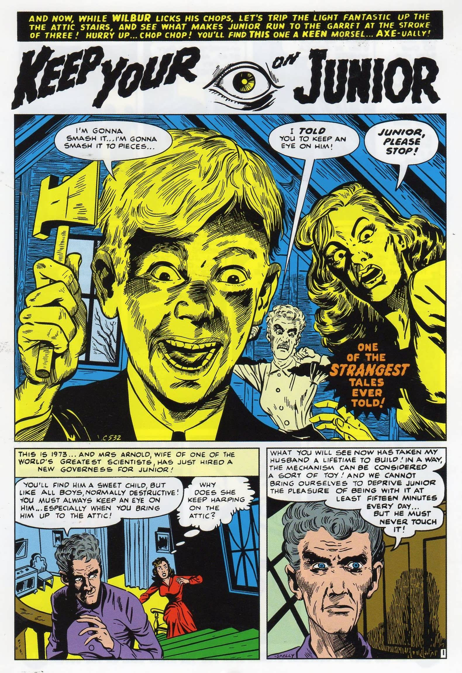 Read online Strange Tales (1951) comic -  Issue #20 - 19
