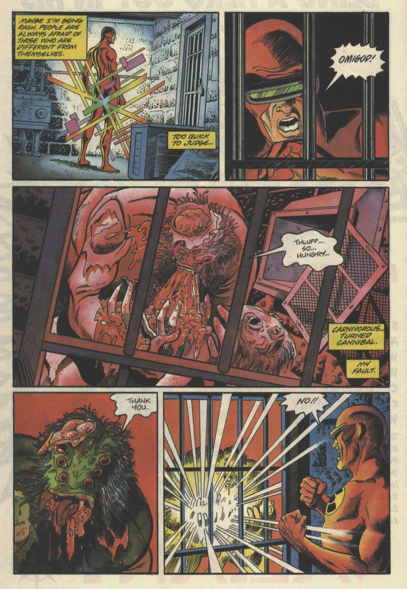 Read online Solar, Man of the Atom comic -  Issue #16 - 17