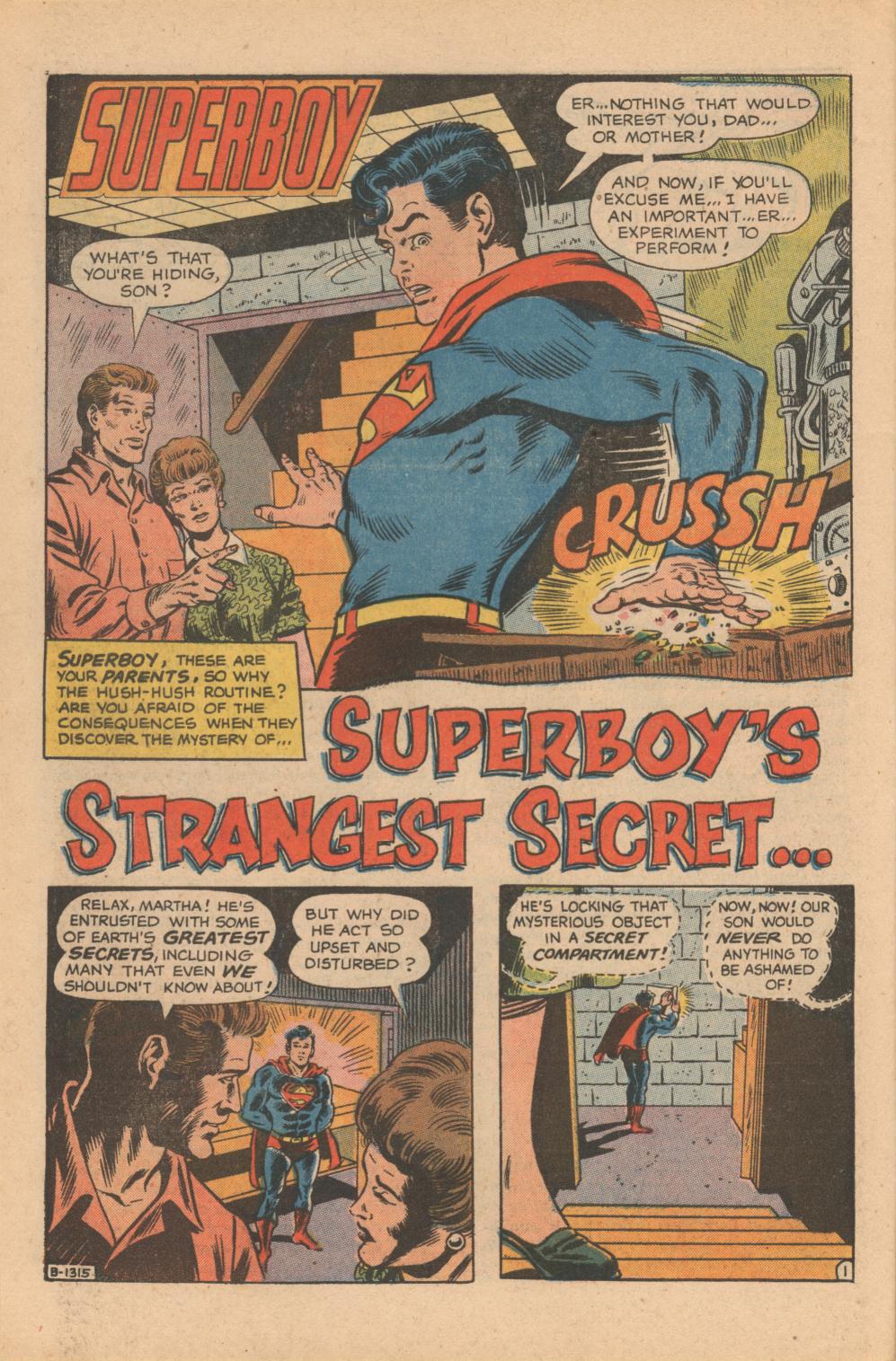 Read online Superboy (1949) comic -  Issue #186 - 35