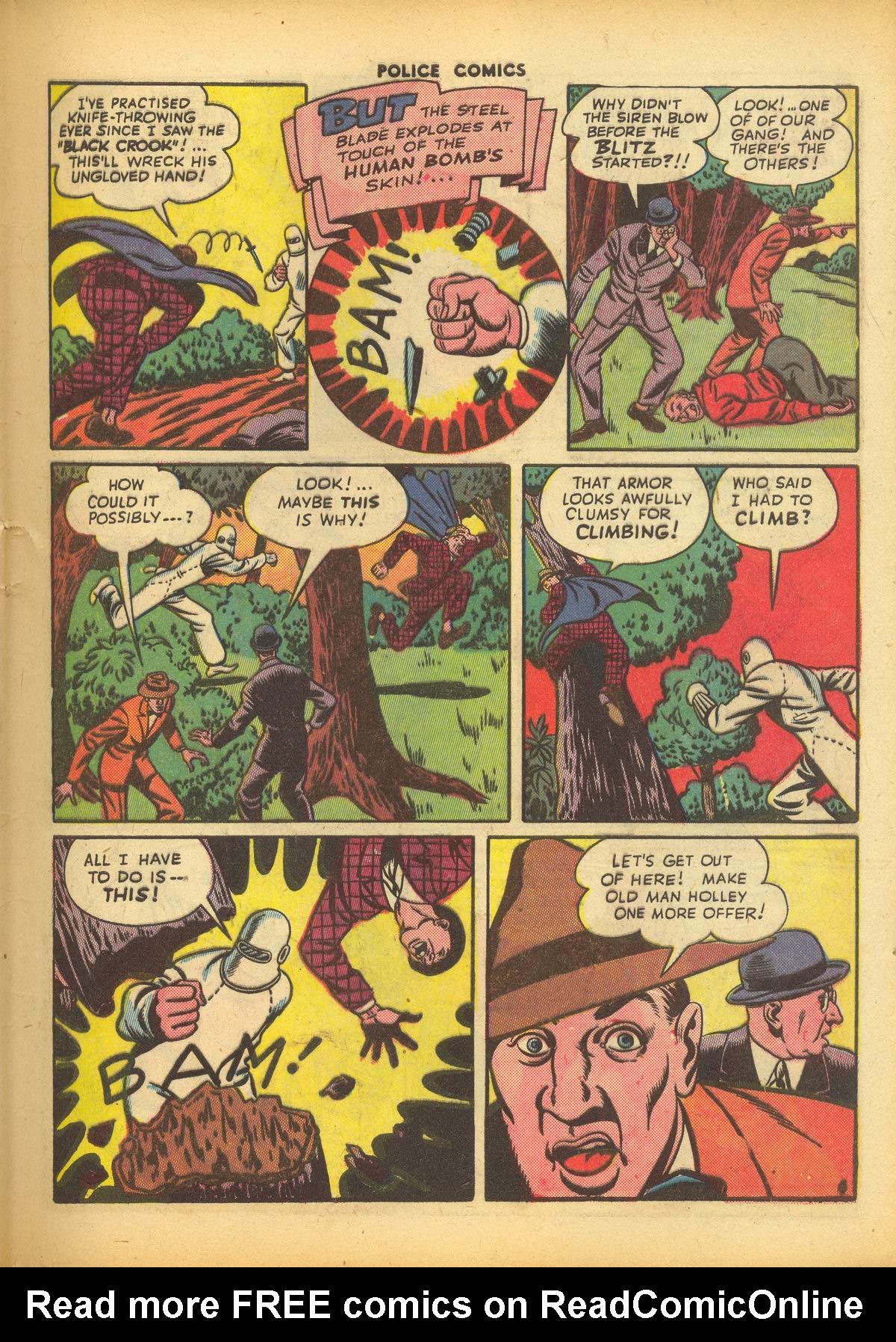 Read online Police Comics comic -  Issue #28 - 45
