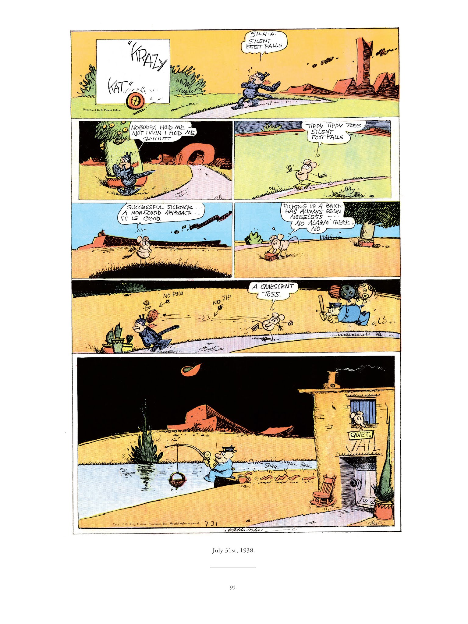 Read online Krazy & Ignatz comic -  Issue # TPB 10 - 93