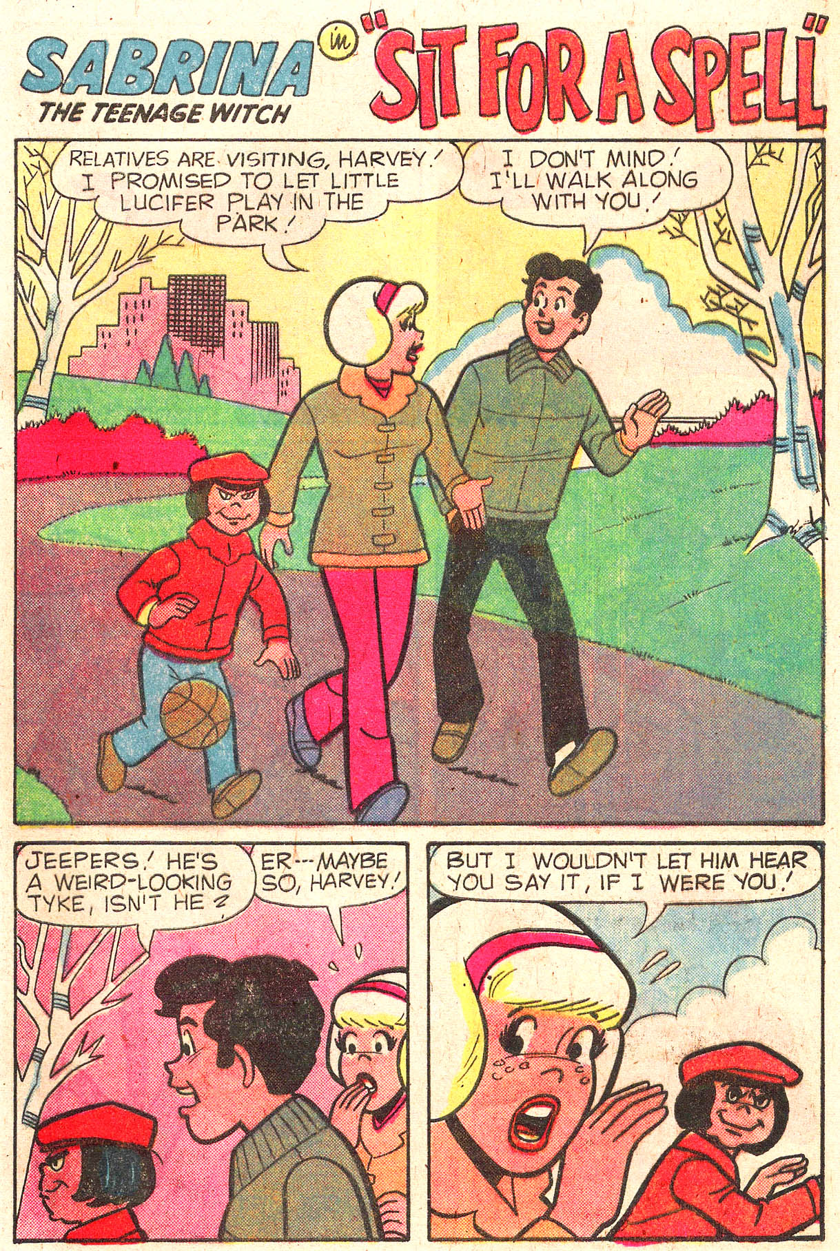 Read online Sabrina The Teenage Witch (1971) comic -  Issue #60 - 29